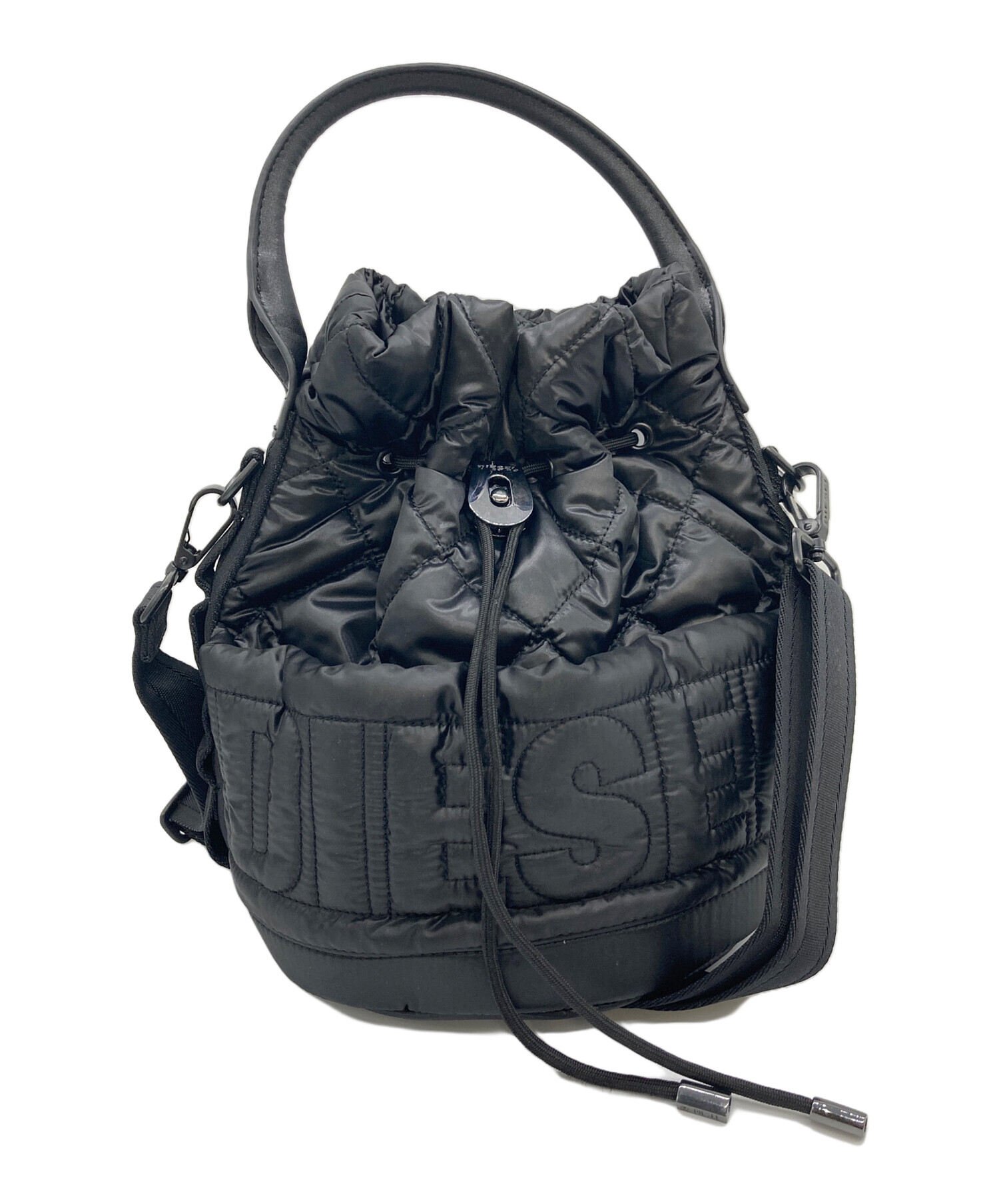 中古・古着通販】DIESEL (ディーゼル) NYDUVET BUCKETハンドバッグ 