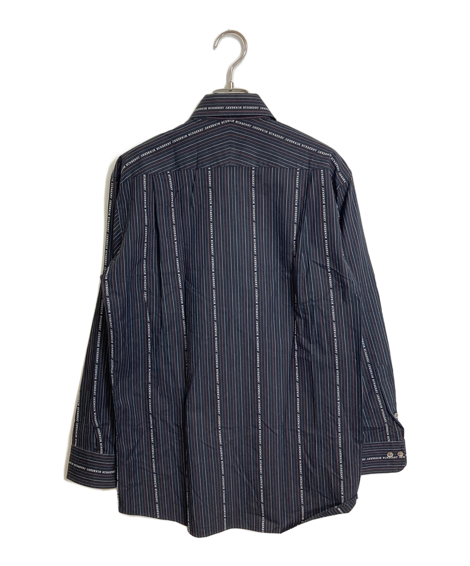 バーバリー ロンドン シャツ ブラウス ストライプ コットン トップス 中古・古着通販】BURBERRY LONDON (バーバリーロンドン) ストライプ
