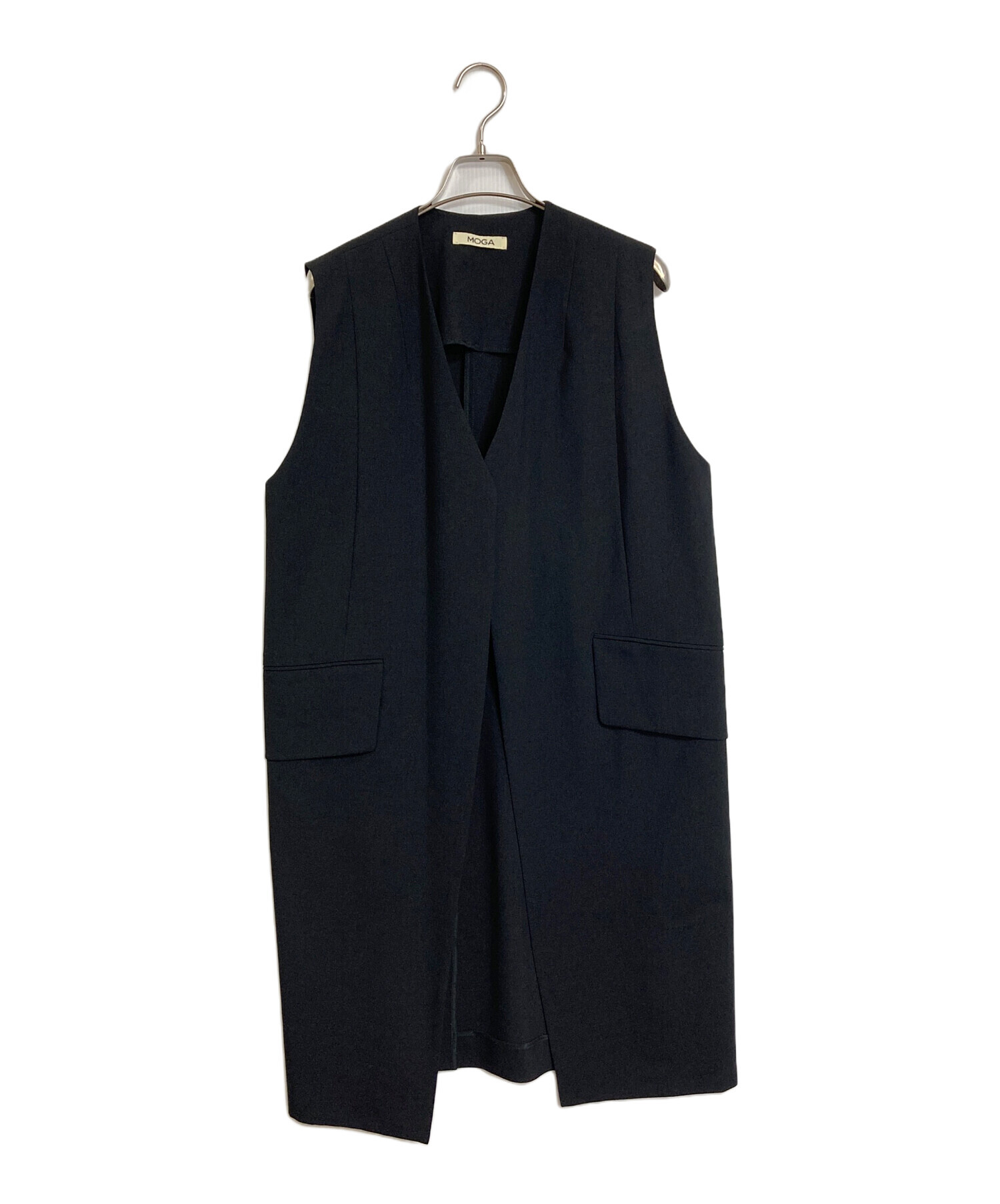 中古・古着通販】MOGA (モガ) 2WAYトロベスト ロングベスト ロングジレ  