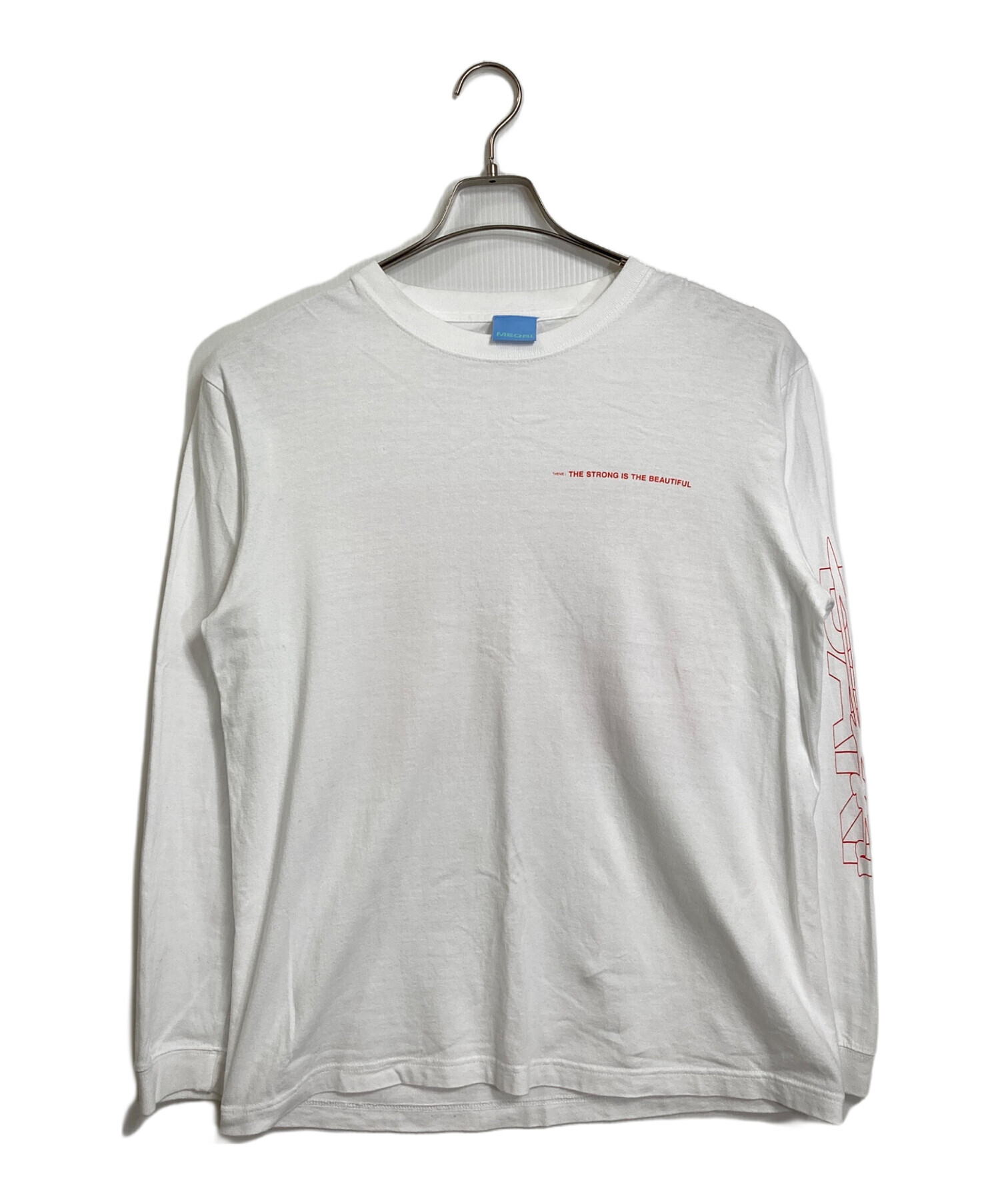 刃牙 Long Sleeve Tee エンドルフィン ホワイトXL 刃牙 Long Sleeve