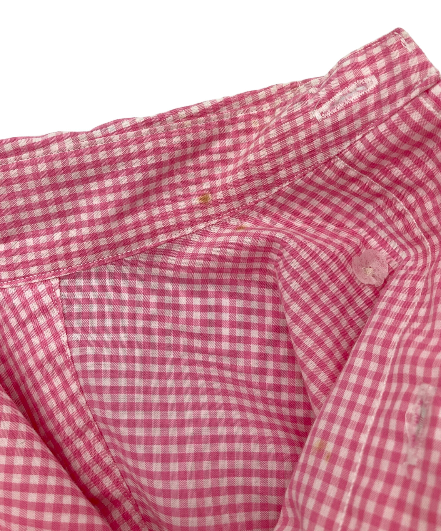 ラルフローレン ワンポイント刺繍 裏地チェック ジャケット オーバーサイズ