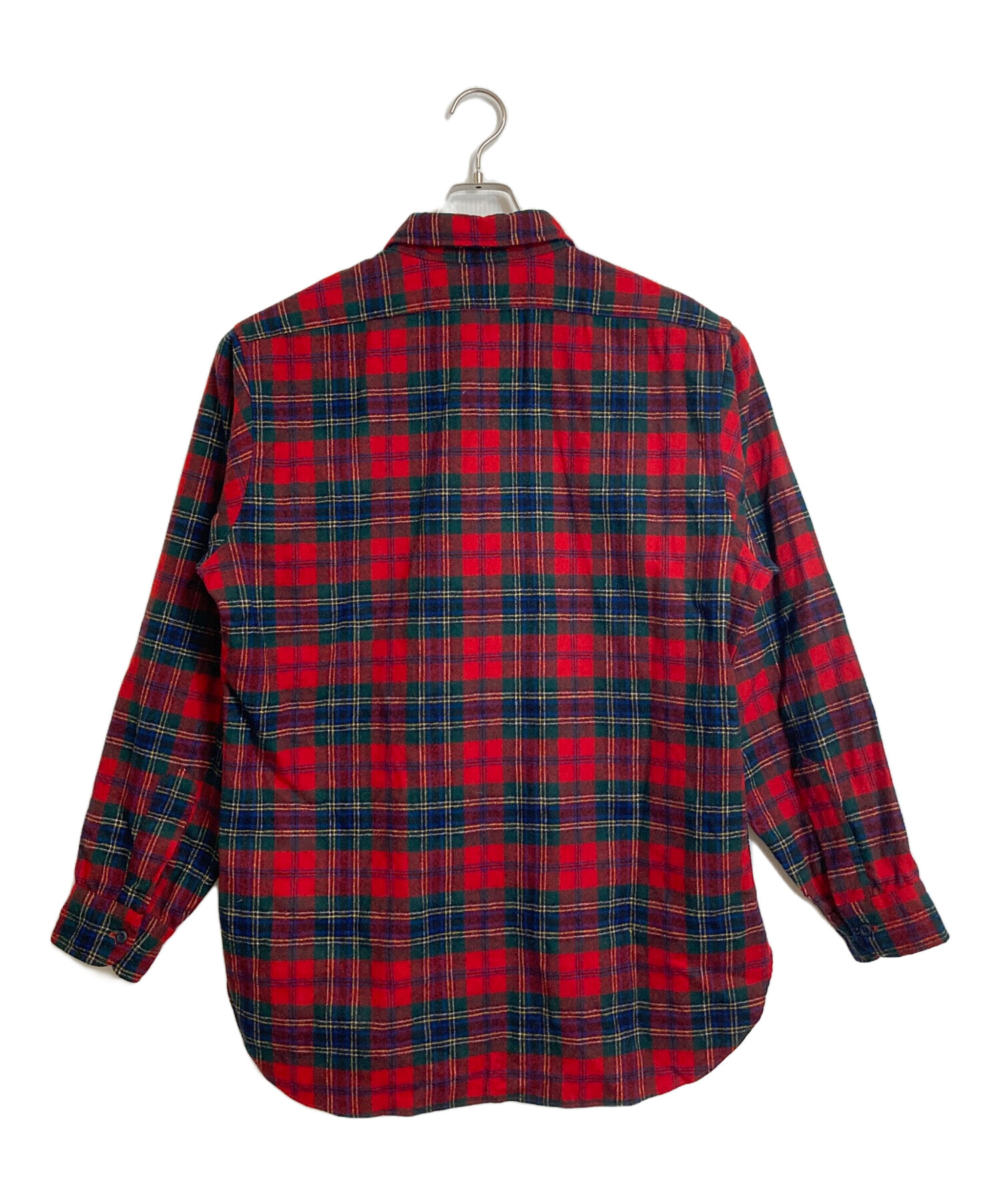 Pendleton 赤・緑チェック ネルシャツ 中古・古着通販】PENDLETON (ペンドルトン) 【古着】60'S~70'S
