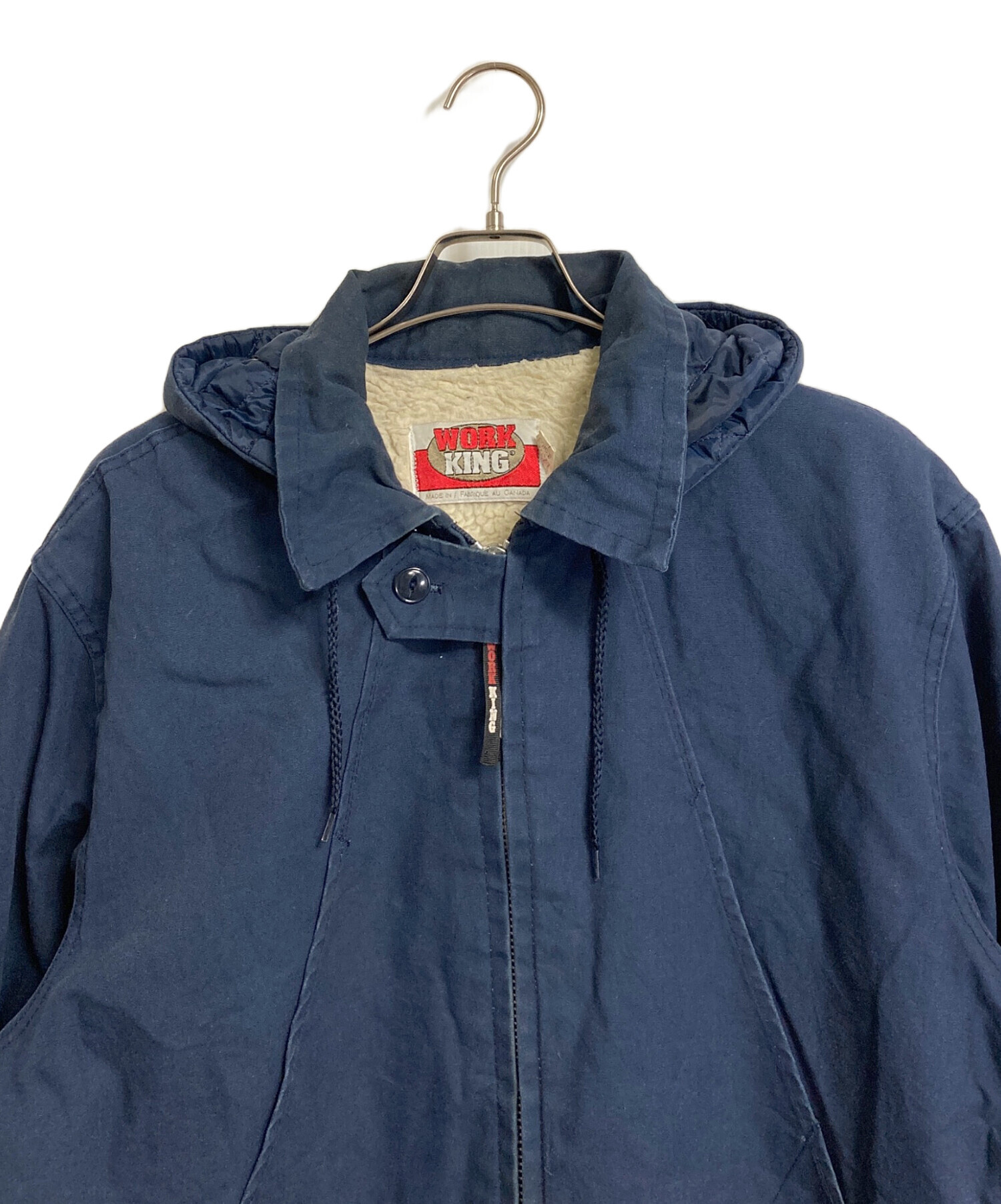 WARK KING ワークジャケット ダックジャケット　80s カナダ製　古着 中古・古着通販】WORK KING (ワークキング) 【古着】中綿入り