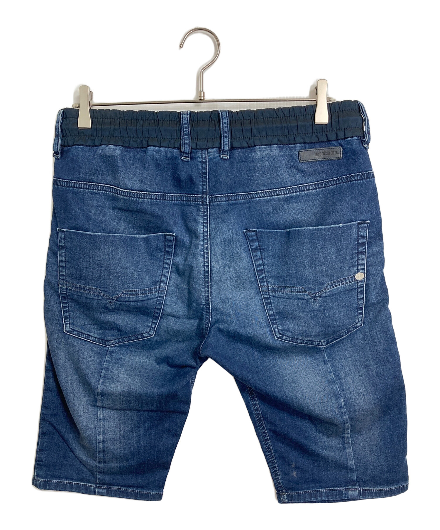 DIESEL ジョグジーンズ ハーフパンツ ショートパンツ ストレッチ W32 中古・古着通販】DIESEL (ディーゼル) ジョグデニムハーフパンツ