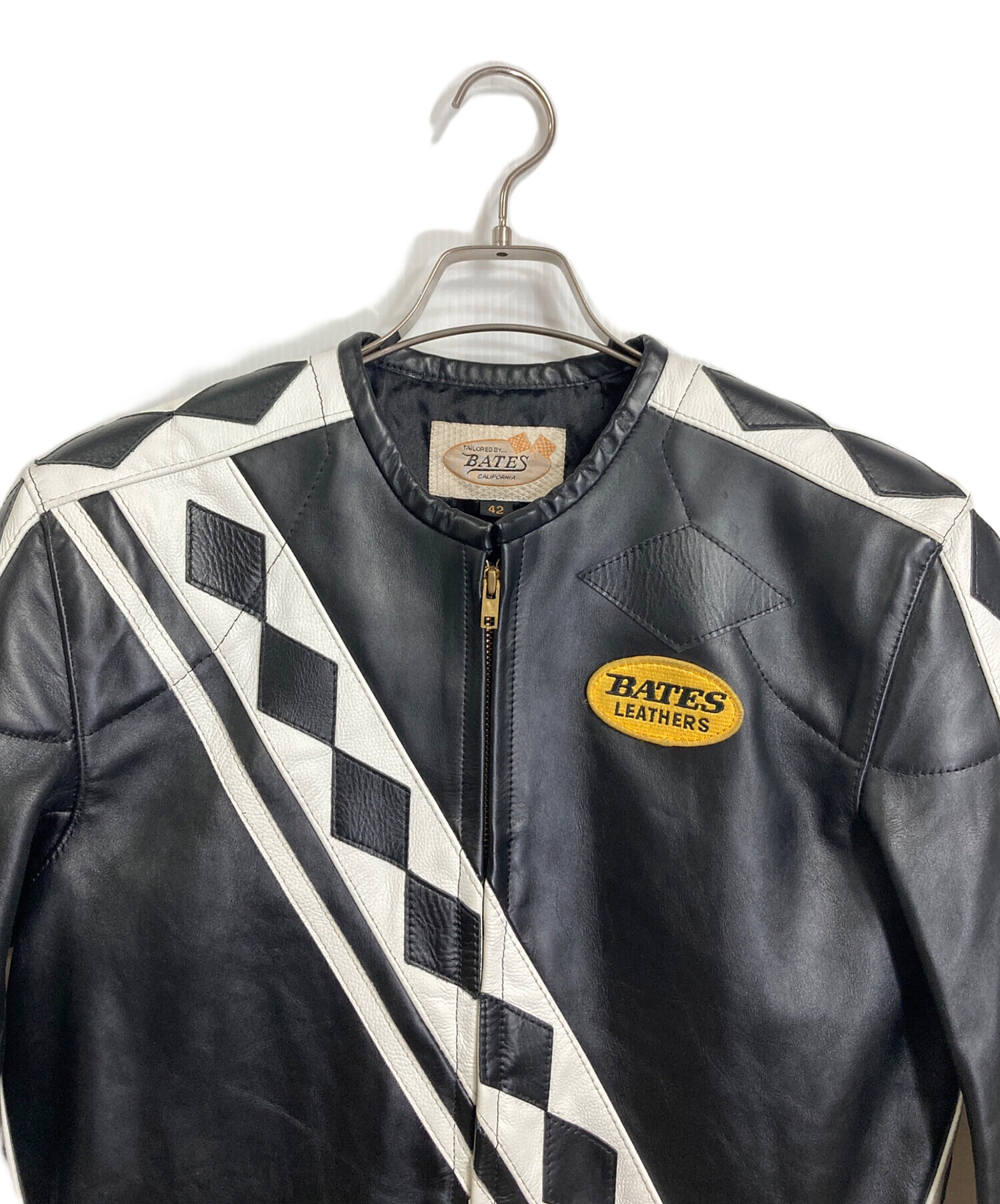 中古・古着通販】BATES (ベイツ) レザージャケット BAJ-A1 ブラック 