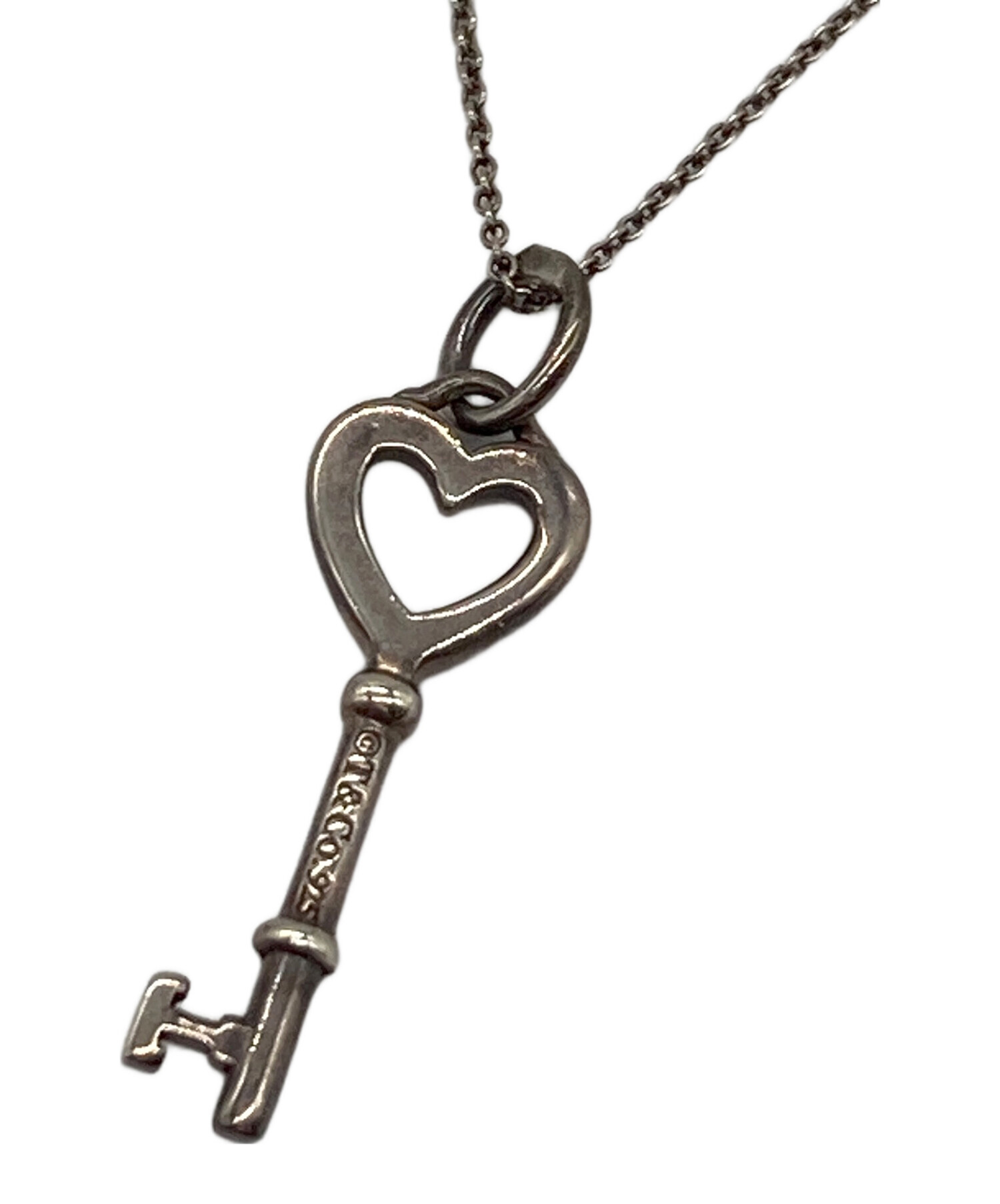 中古・古着通販】Tiffany & Co. (ティファニー) ハートキーネックレス