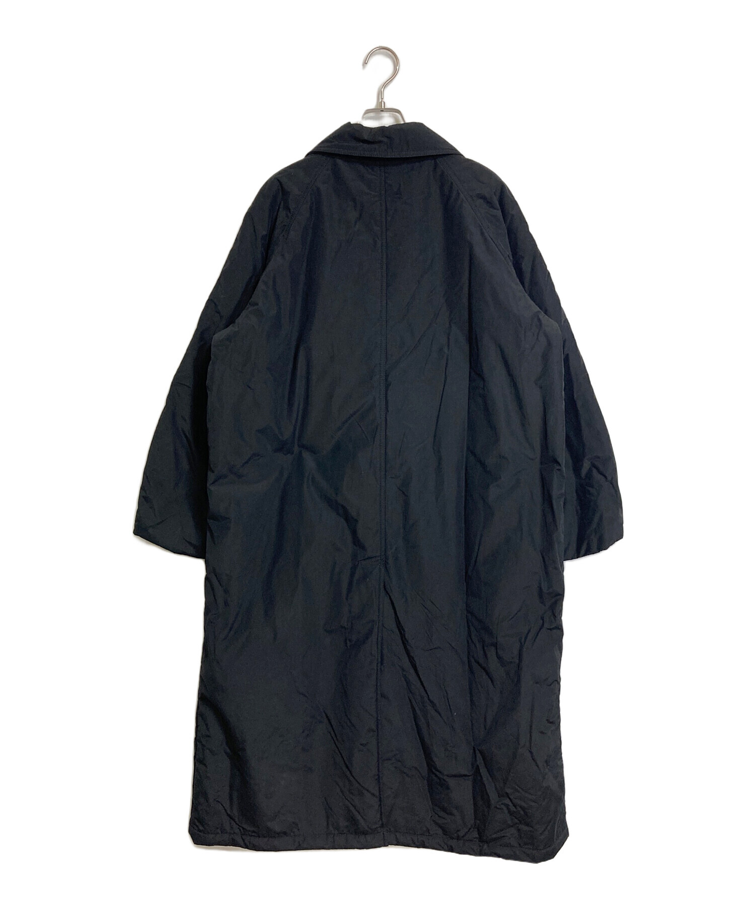 中古・古着通販】Plage (プラージュ) R'IAM 中綿ロングコート ブラック