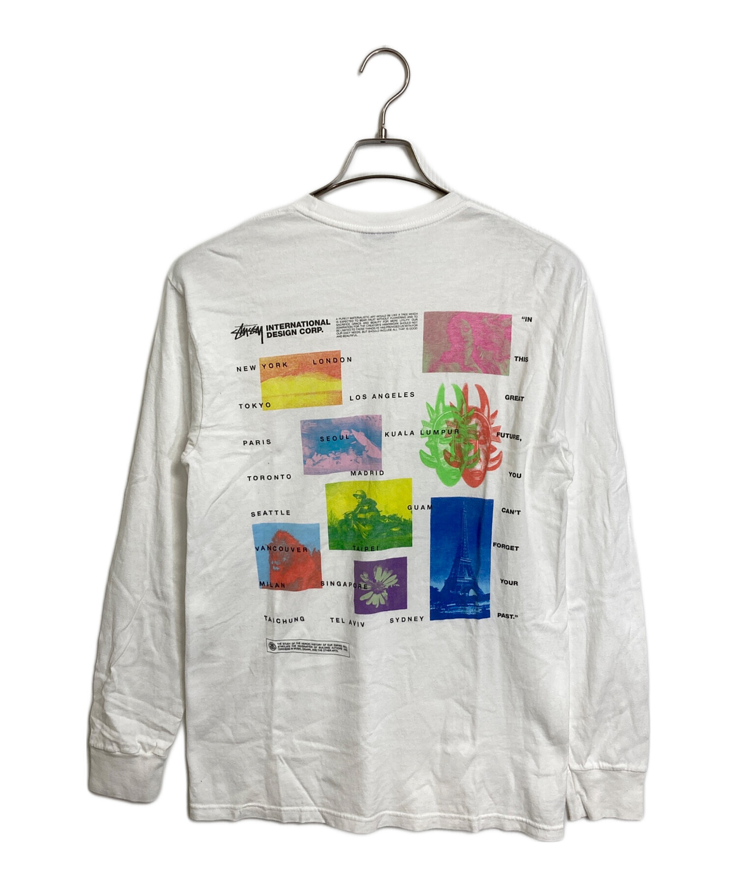 中古・古着通販】stussy (ステューシー) 長袖Tシャツ INTERNATIONAL