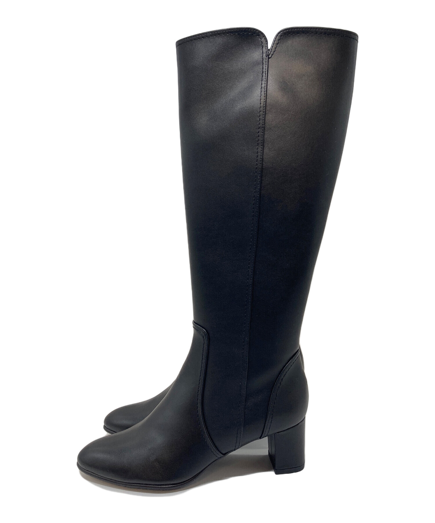 中古・古着通販】DIANA (ダイアナ) ロングブーツ ブラック サイズ:23cm