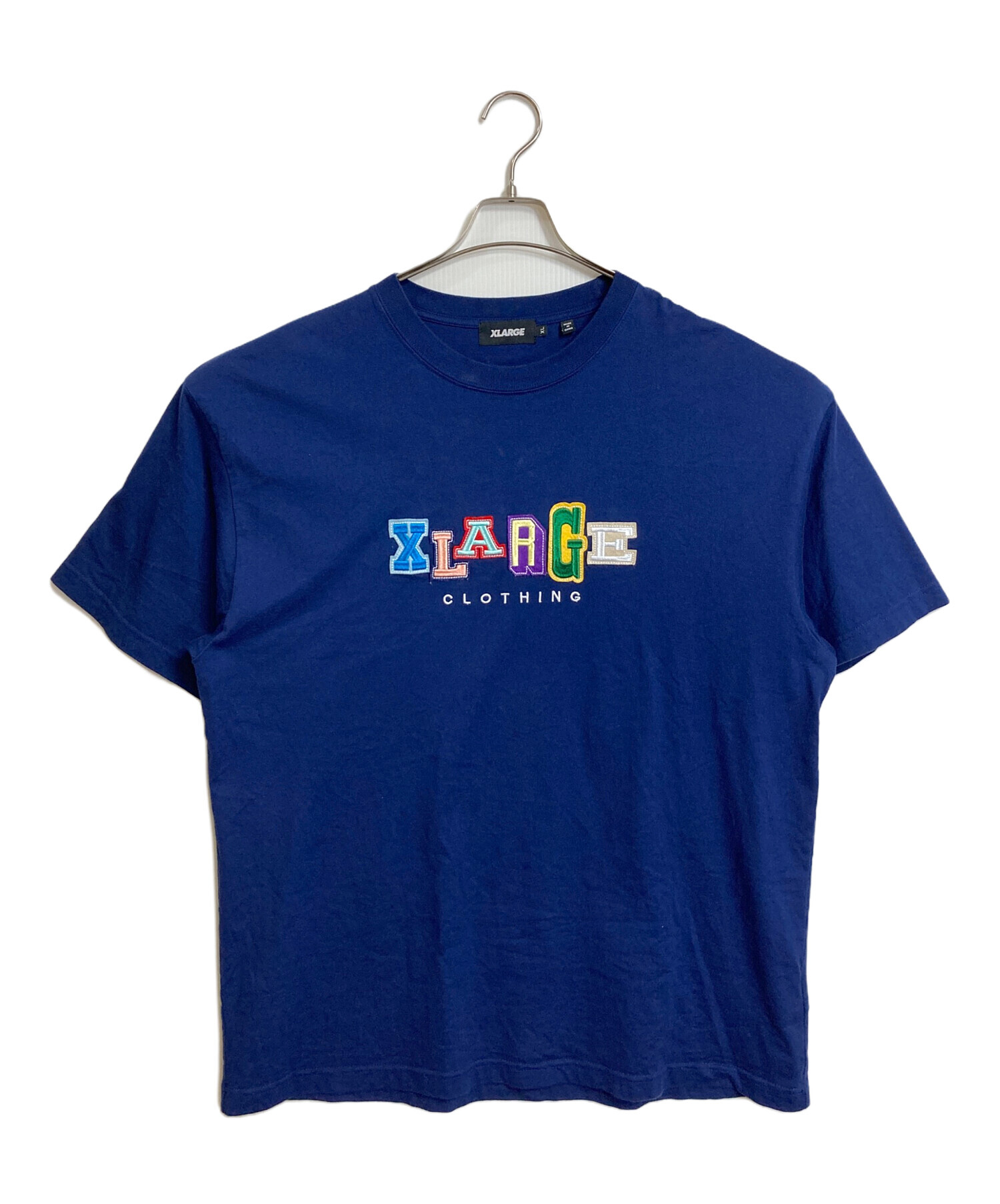 中古・古着通販】X-LARGE (エクストララージ) ワッペンロゴTシャツ