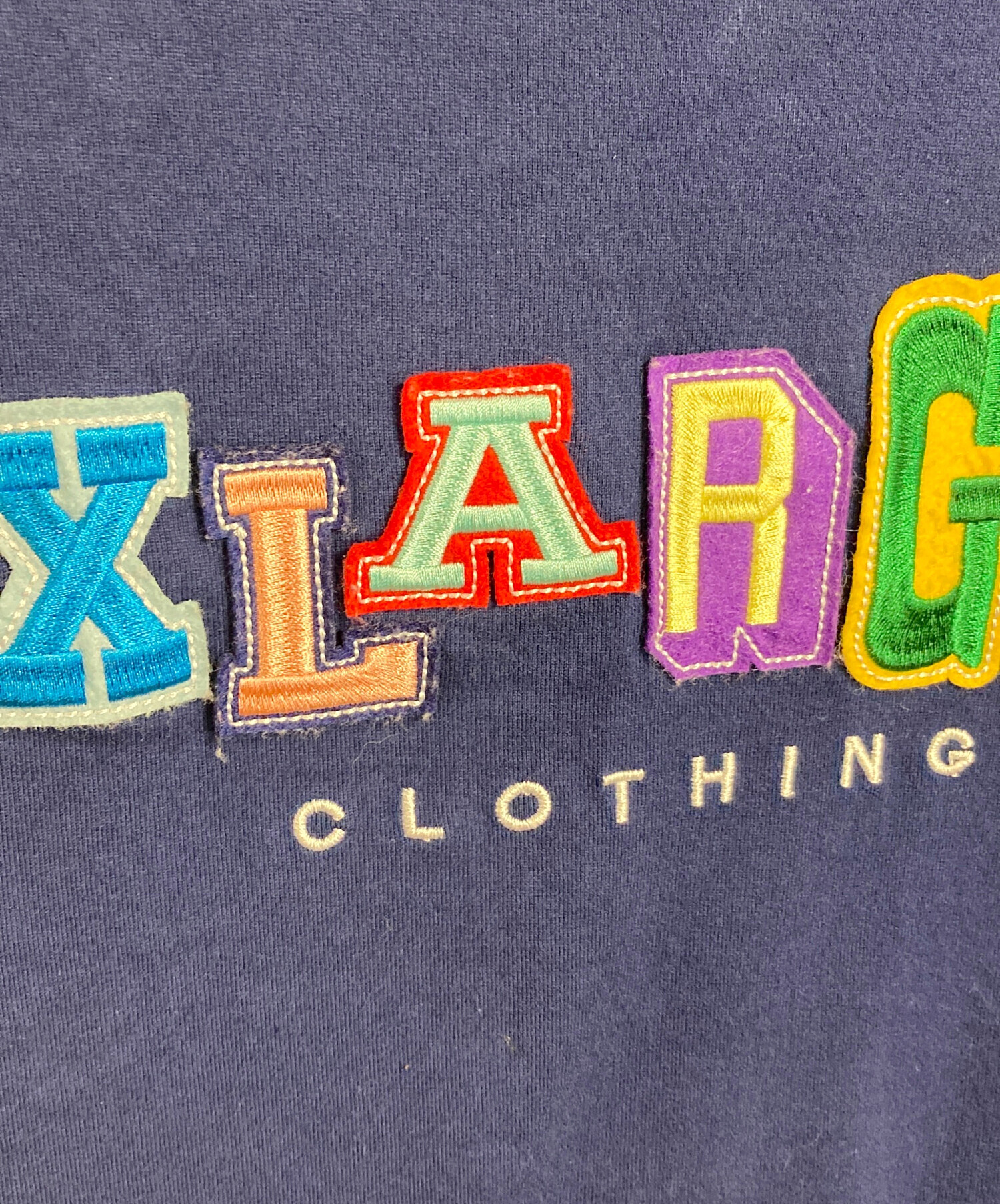 中古・古着通販】X-LARGE (エクストララージ) ワッペンロゴTシャツ 