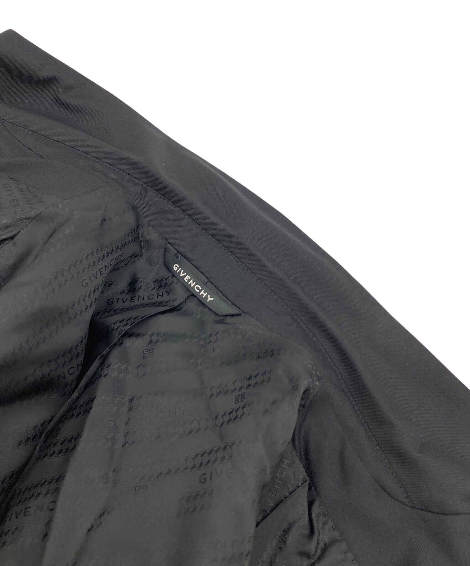 中古・古着通販】GIVENCHY (ジバンシィ) テープロゴテーラード