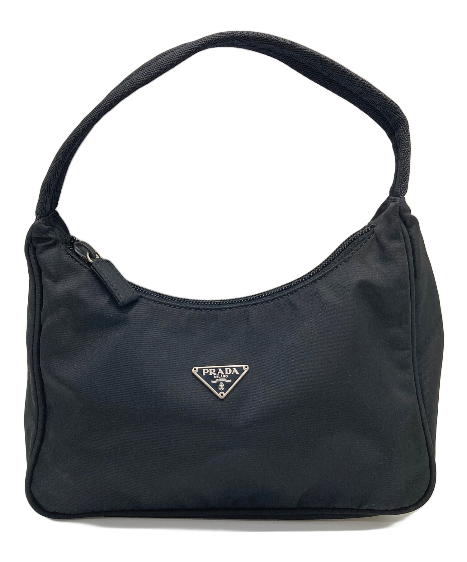 PRADA 　 ナイロン　ミニハンドバッグ 中古・古着通販】PRADA (プラダ) ナイロンハンドバッグ ミニバッグ