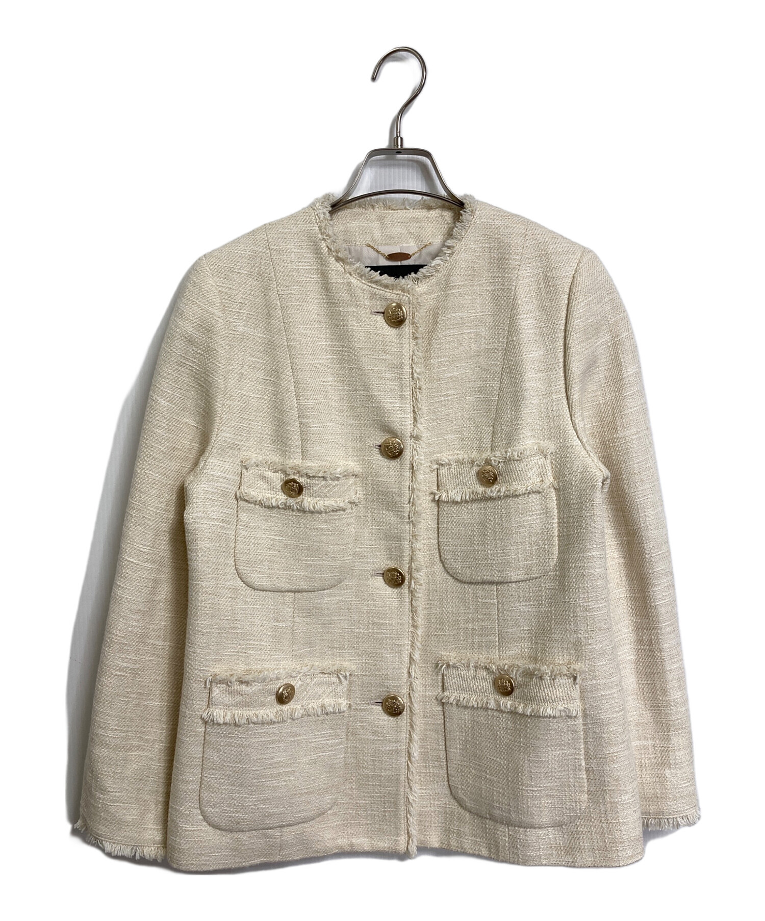 中古・古着通販】allureville (アルアバイル) スラブツイードクルー