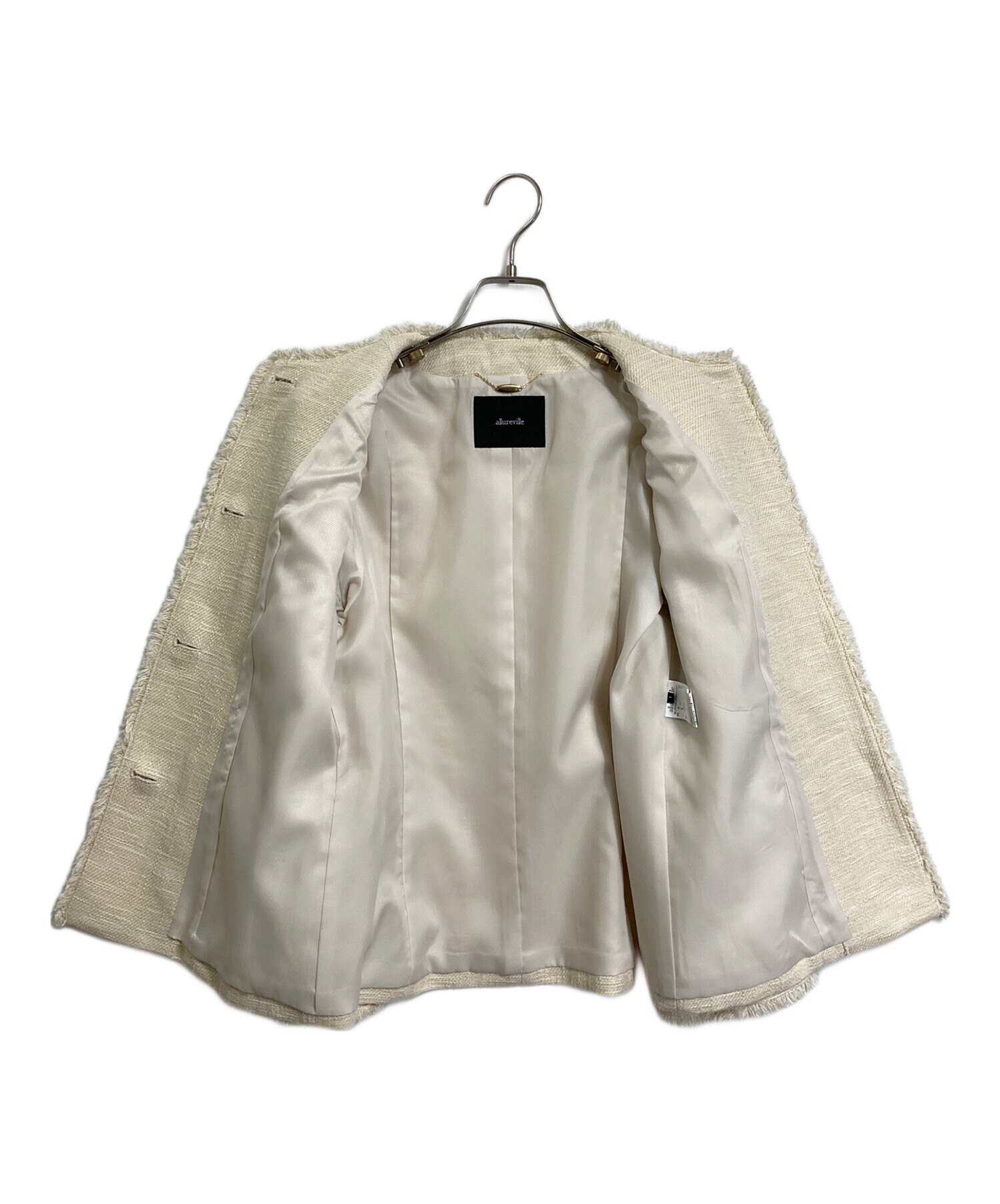 中古・古着通販】allureville (アルアバイル) スラブツイードクルー