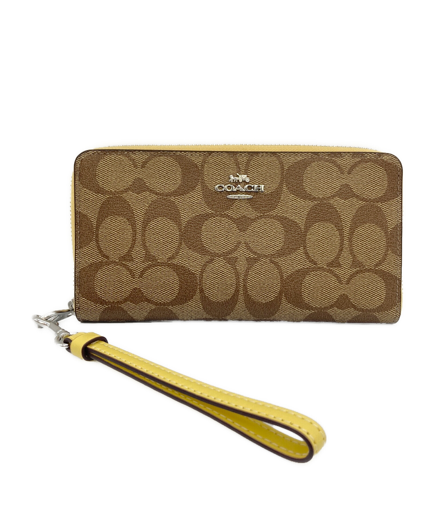中古・古着通販】COACH (コーチ) ロング ジップ アラウンド ウォレット 