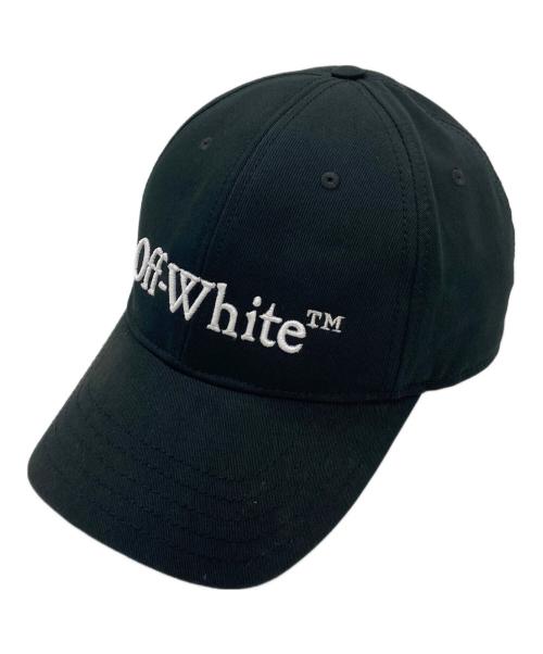 OFF-WHITE オフホワイト キャップ - 黒 【古着】【中古】 中古・古着通販】OFFWHITE (オフホワイト) キャップ ブラック サイズ:L