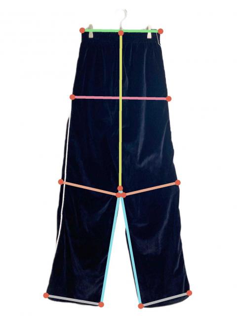 FORTGENS CAMIEL 中古・古着通販CAMIEL ベロアスウェットパンツ ベロア