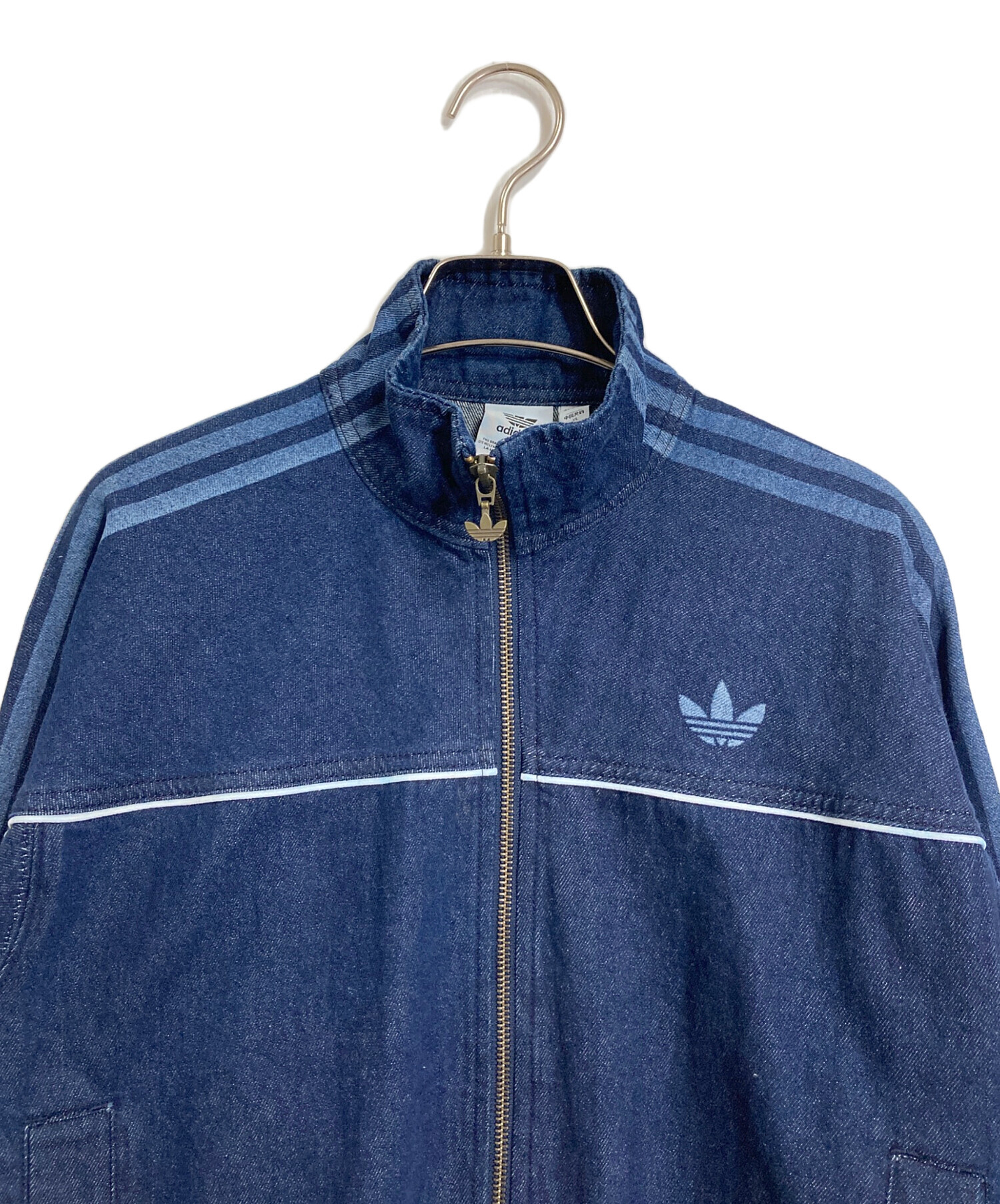 中古・古着通販】adidas (アディダス) デニムトラックジャケット