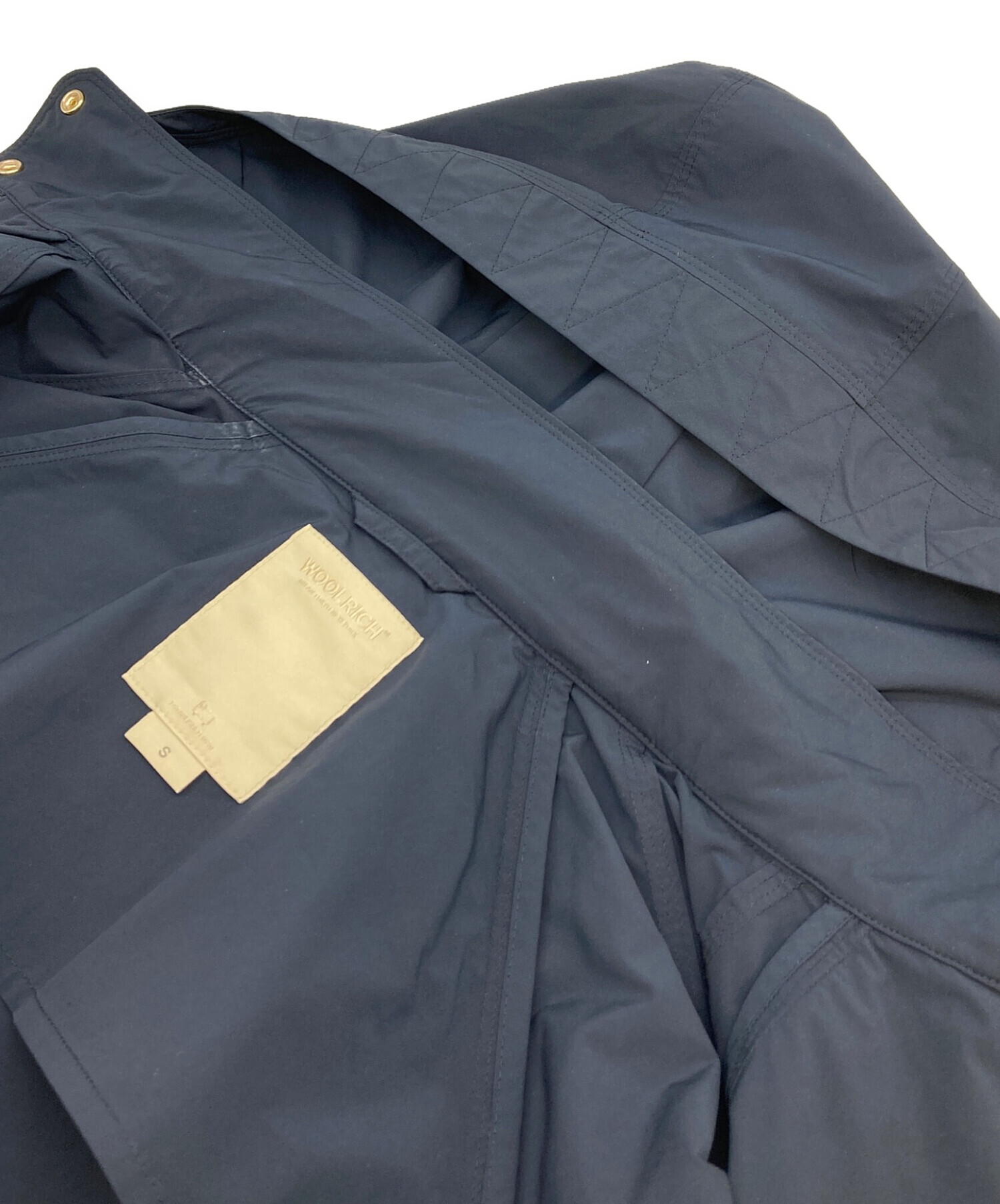 WOOLRICH ウールリッチ アノラックパーカー ネイビー 【公式通販】