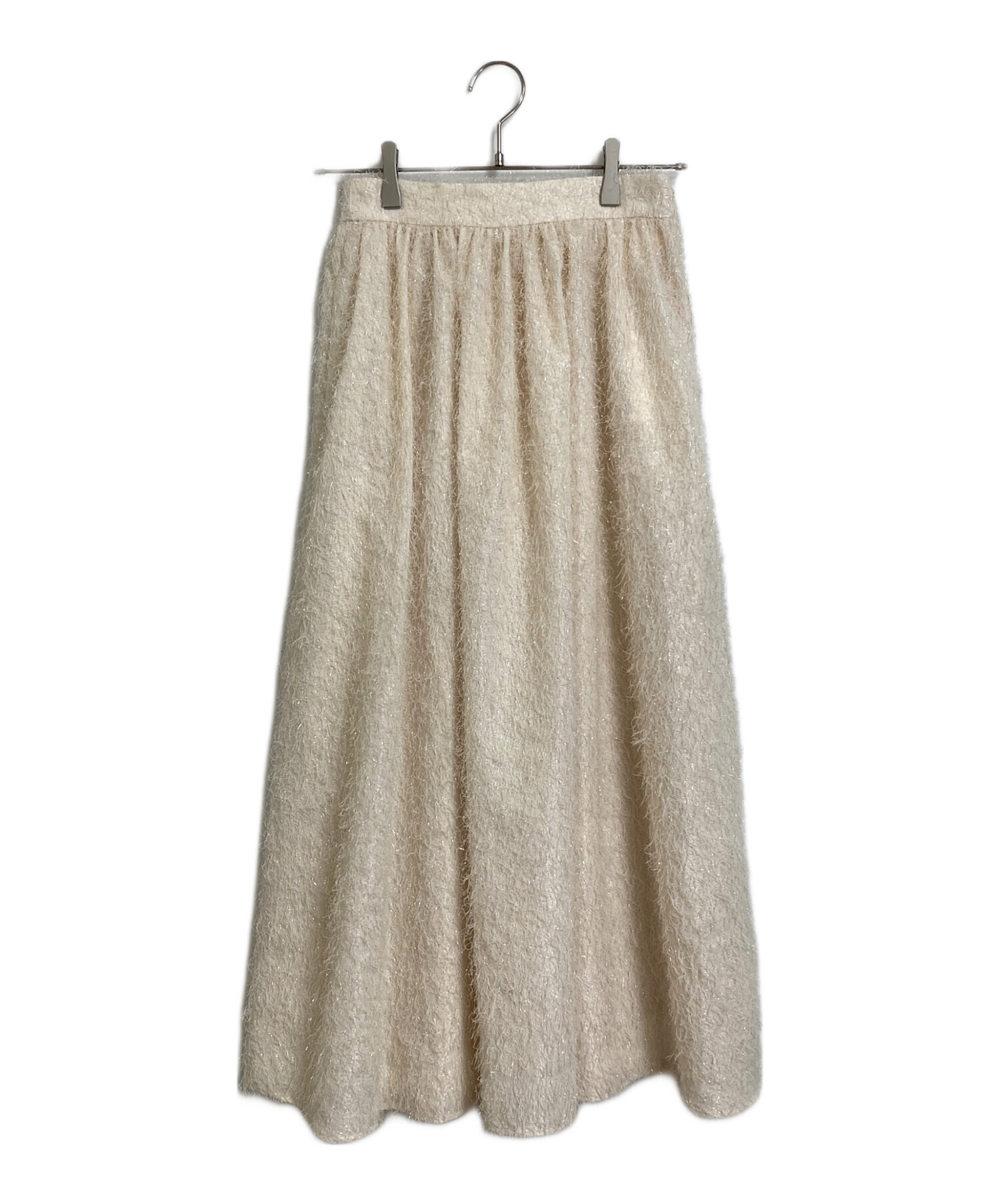 スカート her lip to shaggy volume skirt S apricot herlipto Shaggy Volume Skirt Her lip to Shaggy Volume Skirt in