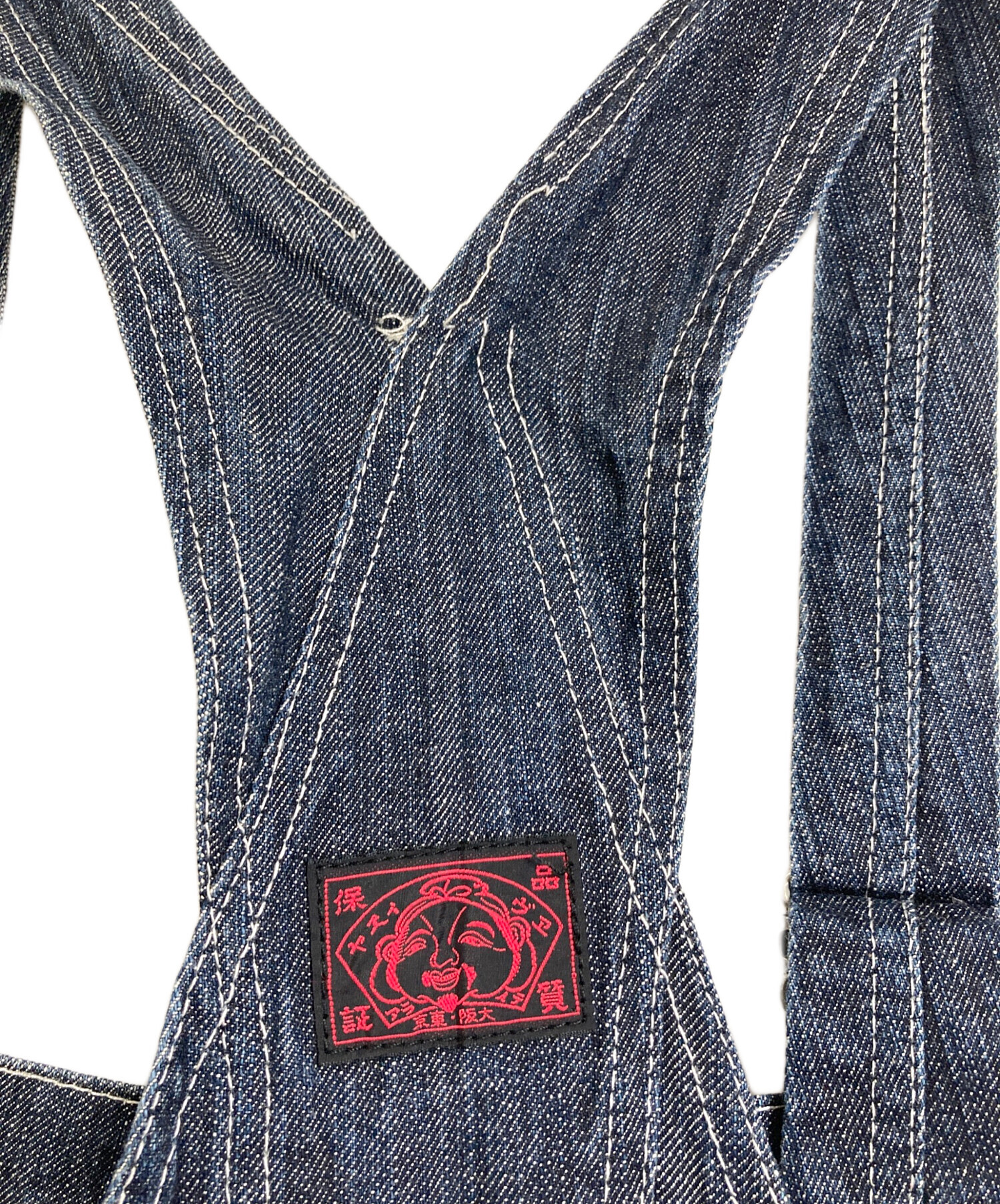 中古・古着通販】EVISU (エビス) オーバーオール インディゴ サイズ