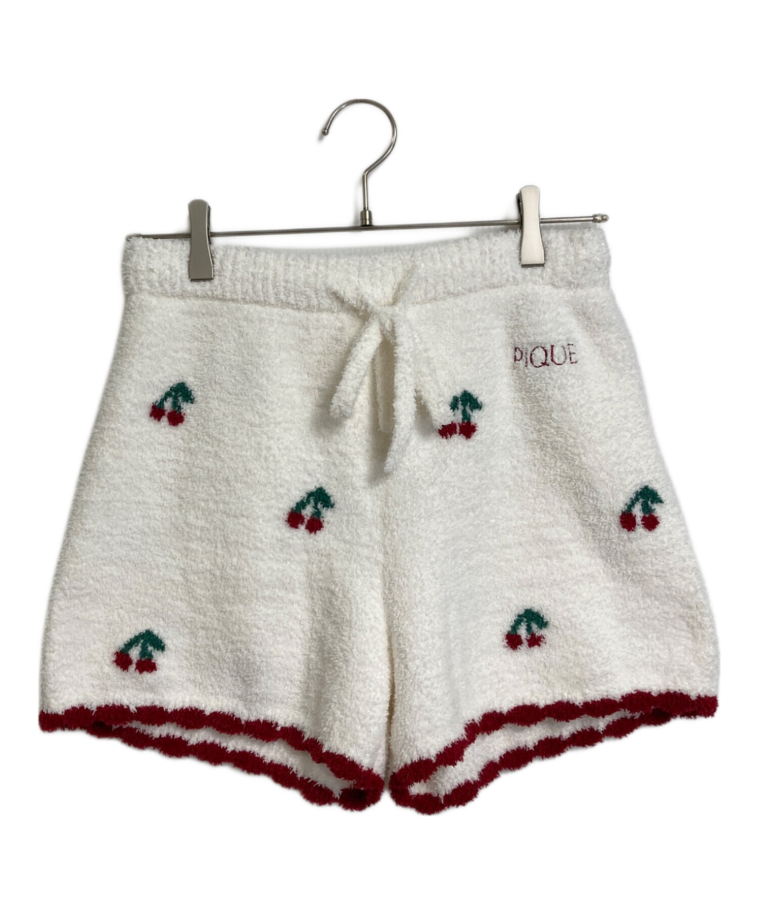 新品 ジェラートピケ チェリー柄ジャガードカーディガン&ショートパンツセット 中古・古着通販】gelato pique (ジェラートピケ) チェリー柄ジャガード