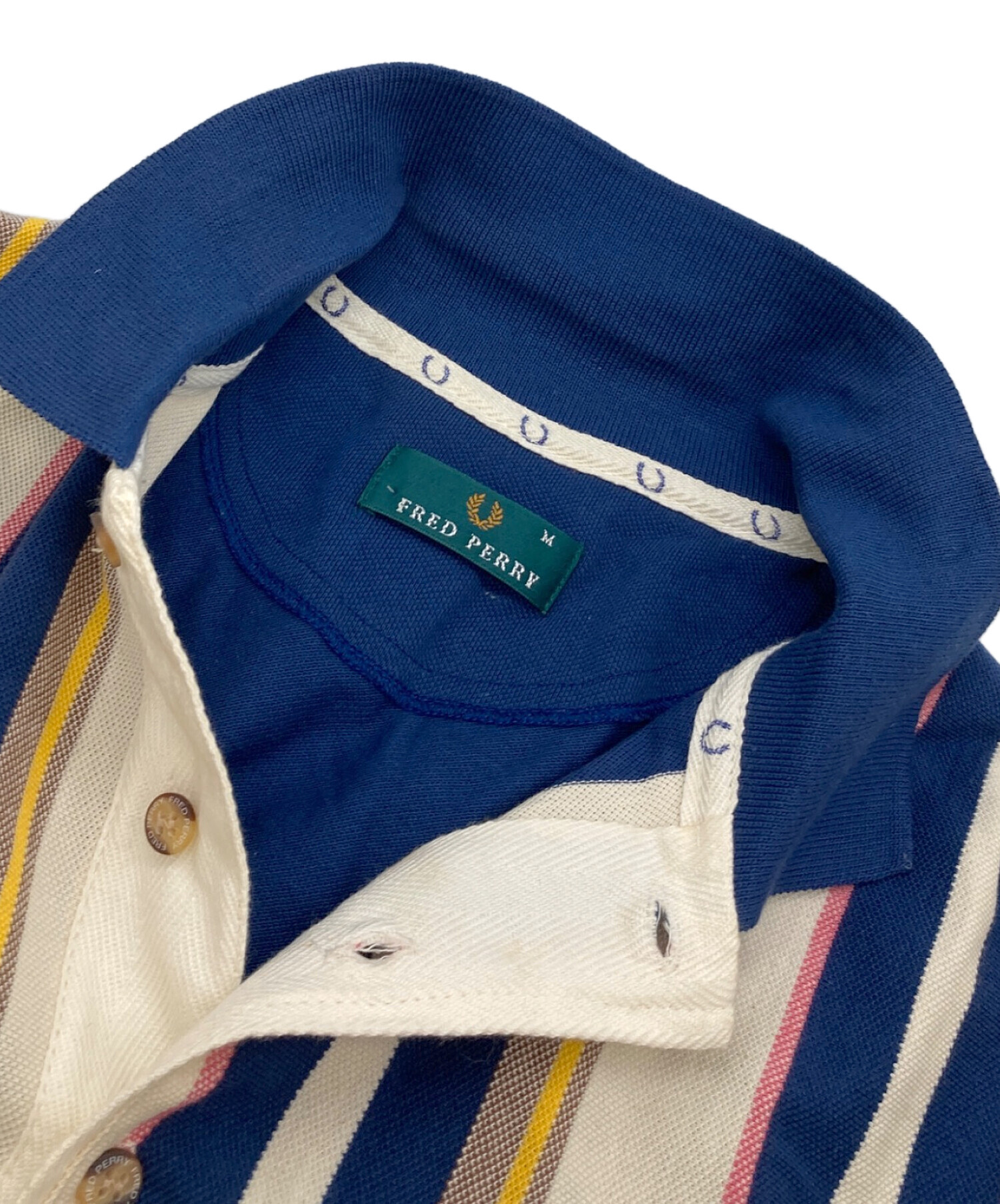 中古・古着通販FRED PERRY (フレッドペリー) 古着ラガーシャツ