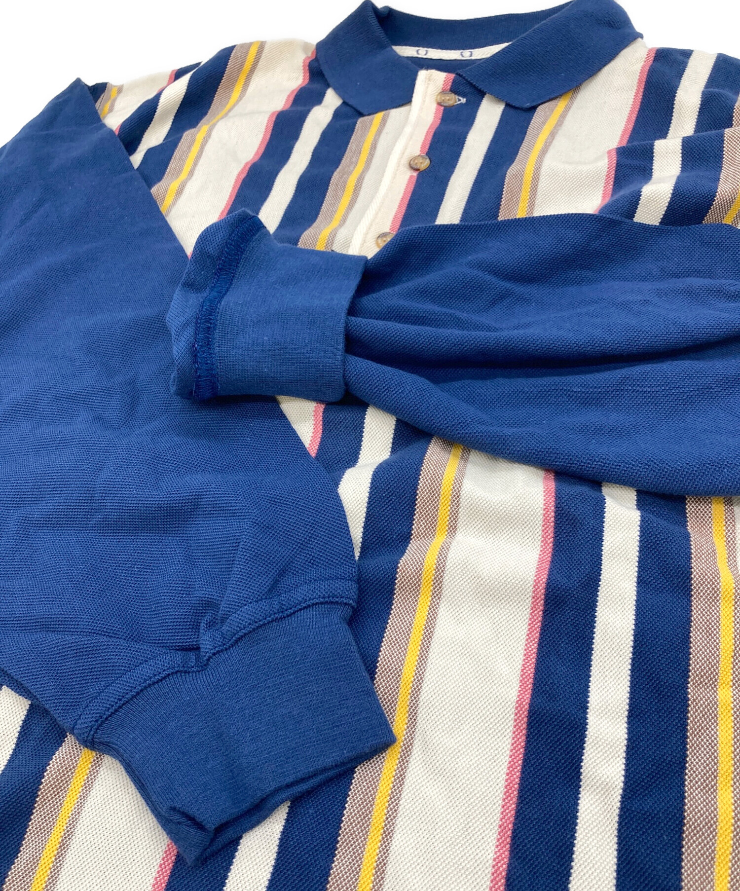 中古・古着通販】FRED PERRY (フレッドペリー) 【古着】ラガーシャツ 