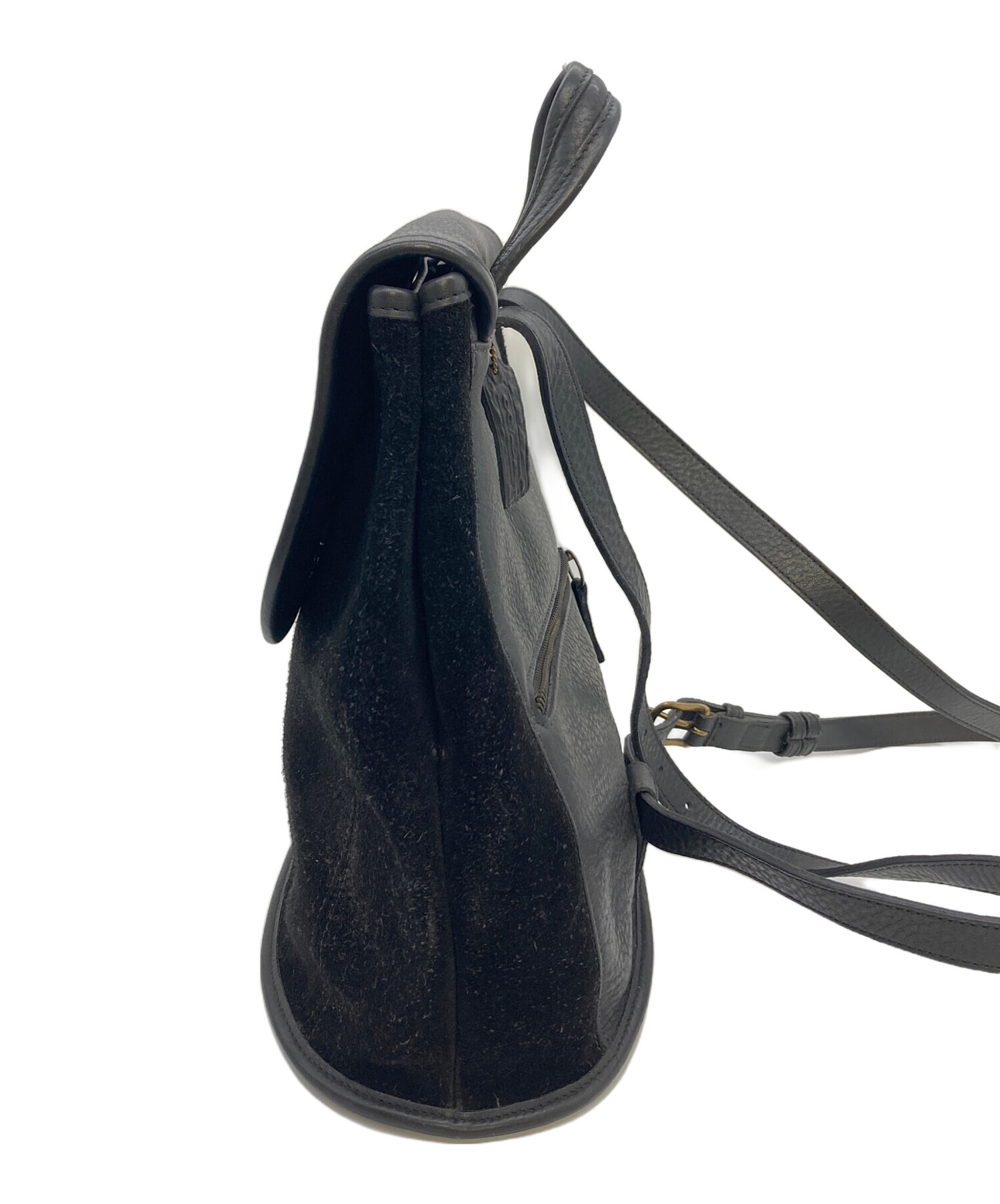 中古・古着通販】COACH (コーチ) リュック ブラック｜ブランド・古着  