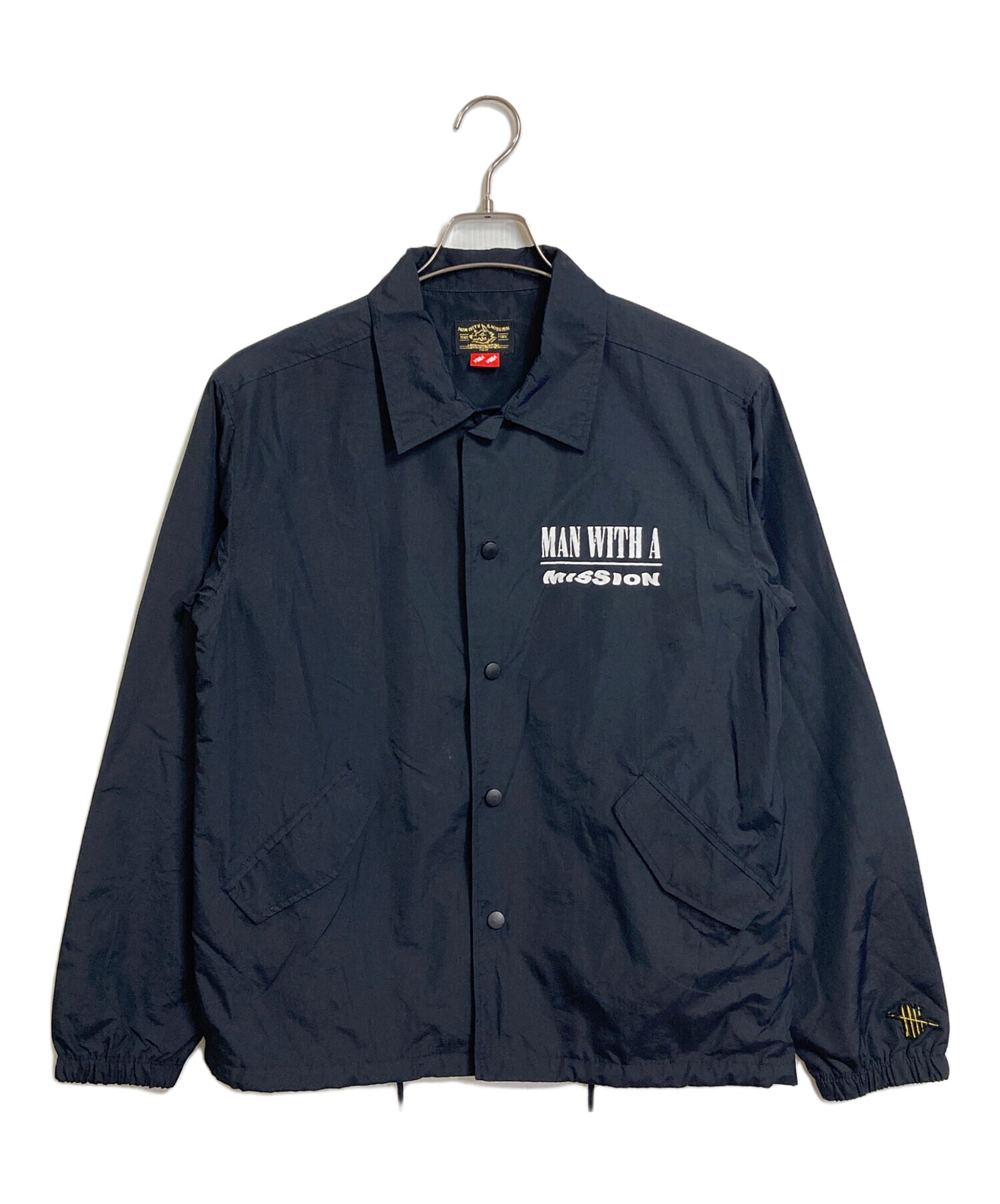 コーチジャケット マンウィズ デニム風コーチジャケット〈15th