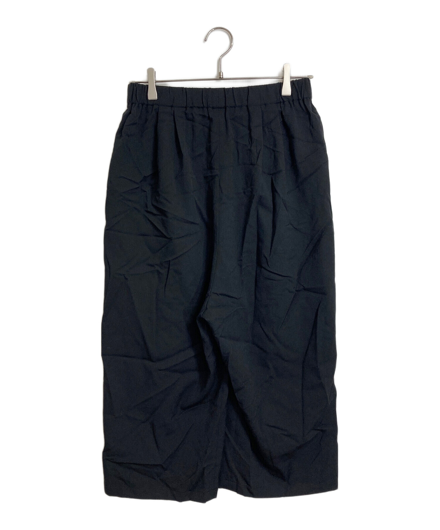 中古・古着通販】evam eva (エヴァムエヴァ) ウールタックパンツ 中古・古着通販】evam eva (エヴァムエヴァ) ウールタックパンツ