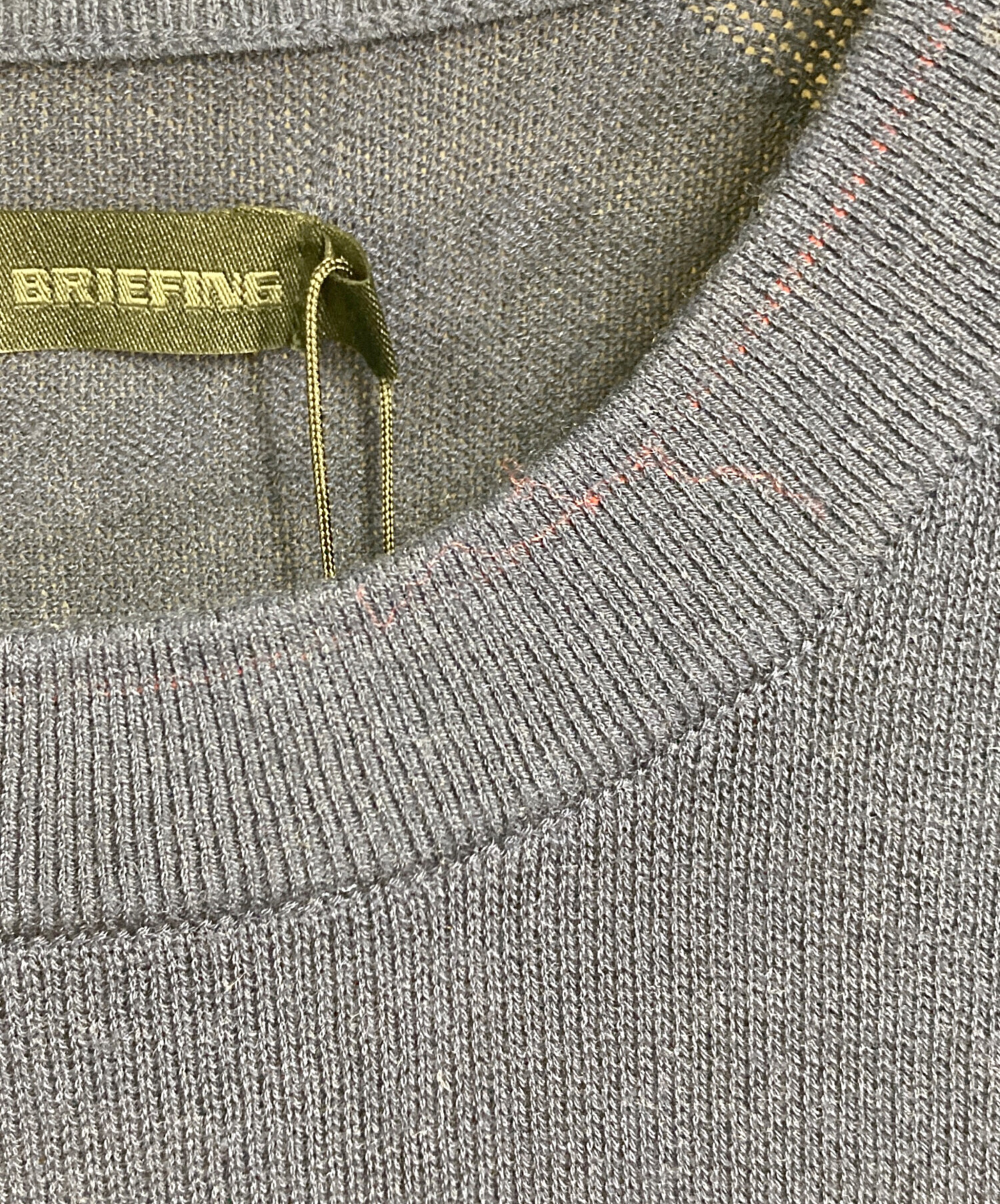 中古・古着通販】BRIEFING (ブリーフィング) SILK CASHMERE CREWNECK