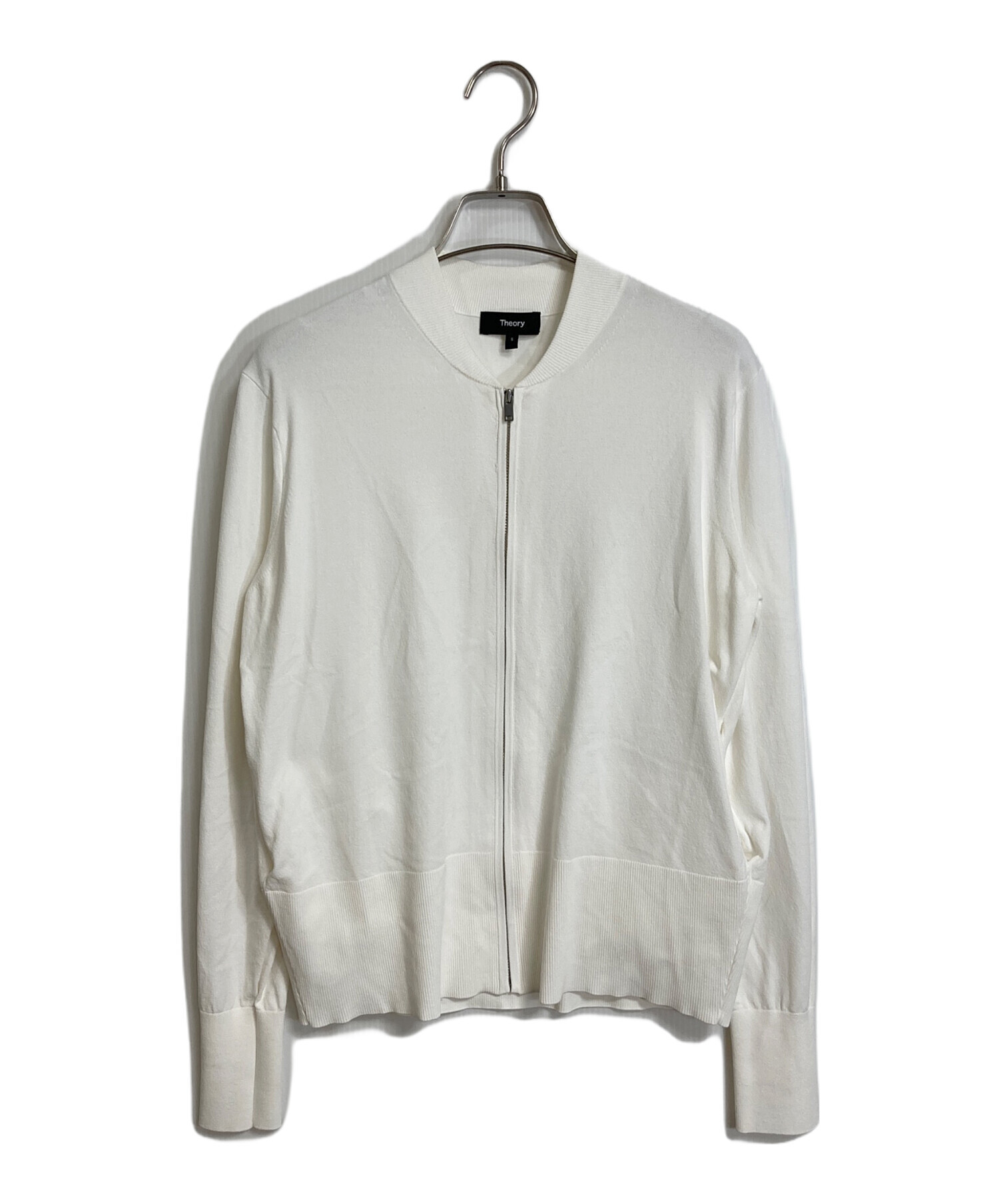 中古・古着通販】theory (セオリー) コンパクトクロップドジップ