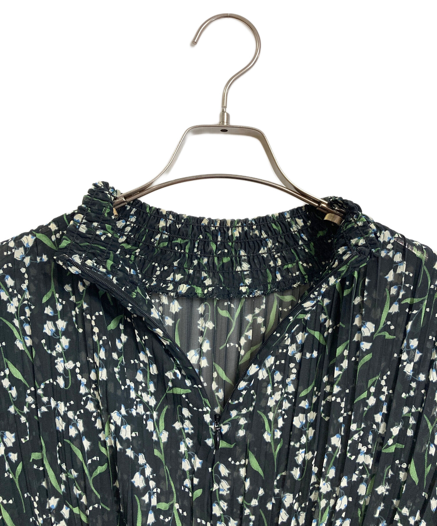 美品Sov. 希少正規品シフォンフリルワンピース36 中古・古着通販】Sov. (ソブ) lily bell シフォン ワンピース ロング