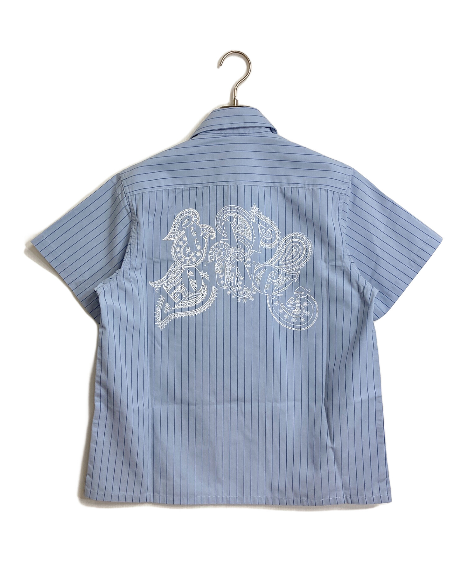 BLUCO ブルコ ストライプ オープンカラー 半袖 ワーク シャツ XL PULLOVER STRIPE WORK SHIRT S/S – BLUCO. INC
