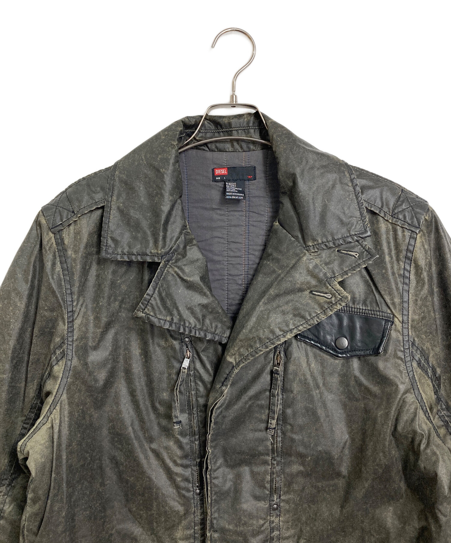 中古・古着通販】DIESEL (ディーゼル) 【古着】コーティング中綿コート
