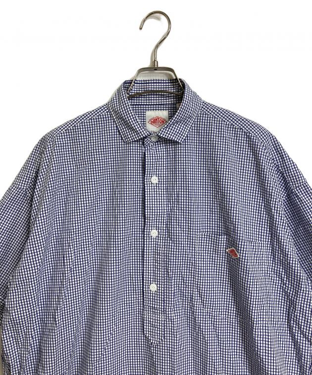 中古・古着通販】DANTON (ダントン) チェックシャツワンピース 