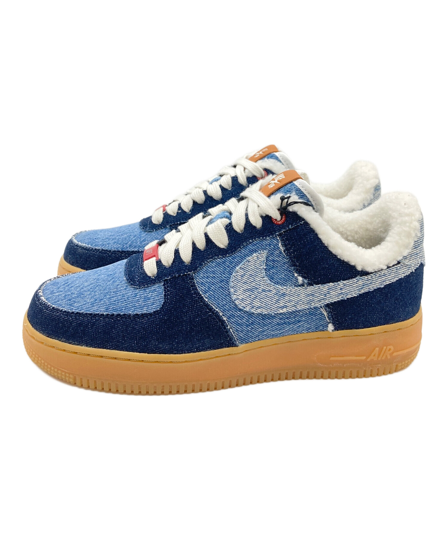 中古・古着通販】NIKE (ナイキ) Air Force 1 Low デニムスニーカー