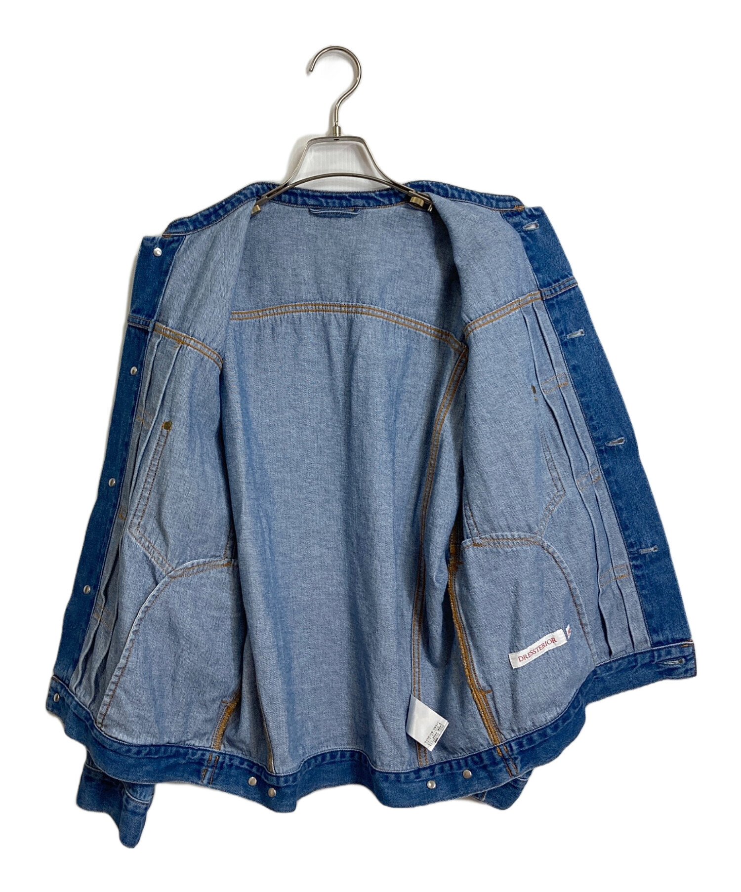 中古・古着通販】DRESSTERIOR (ドレステリア) スタンドカラーデニム