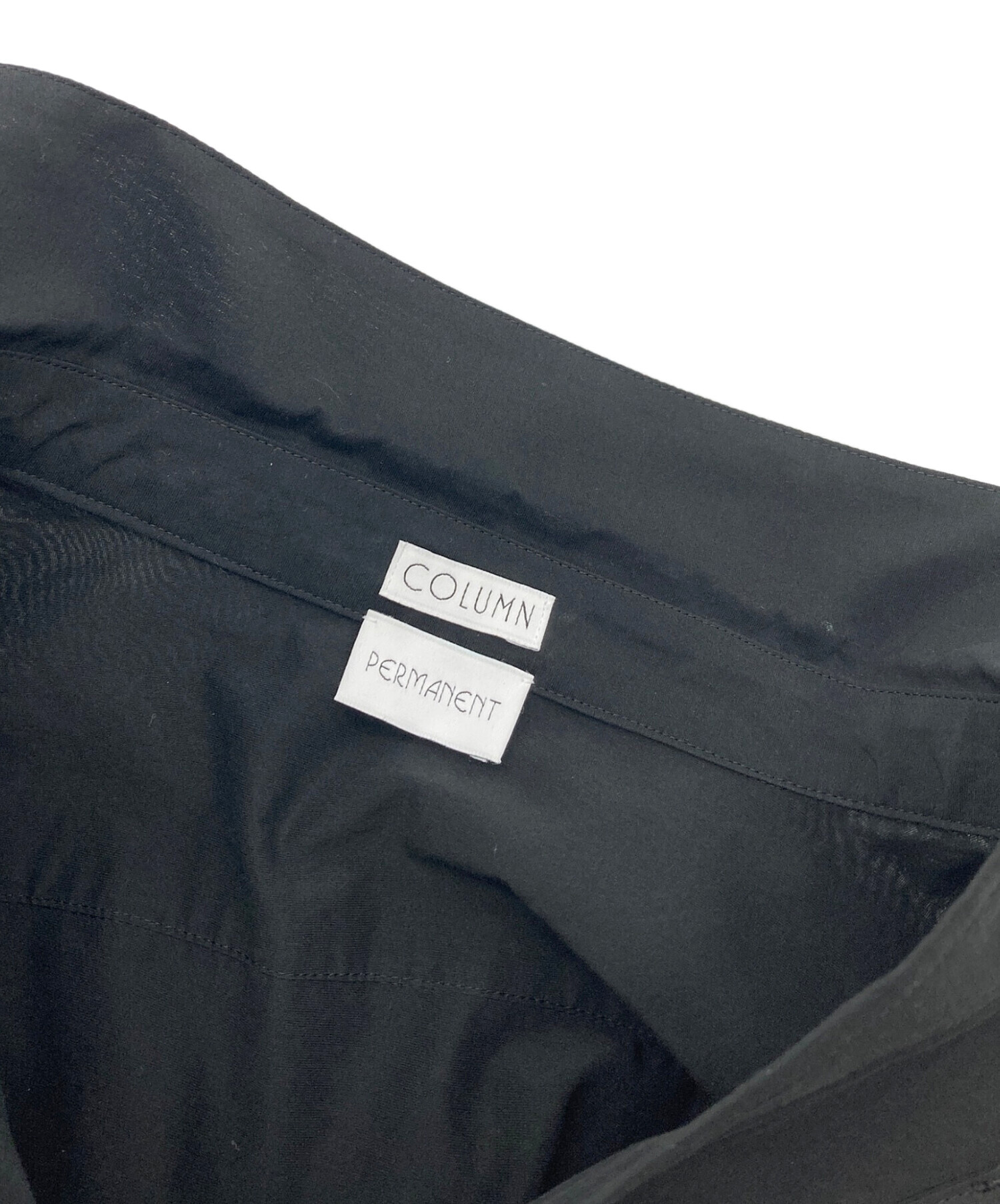中古・古着通販】COLUMN (コラム) クロップドデザインシャツ 長袖 
