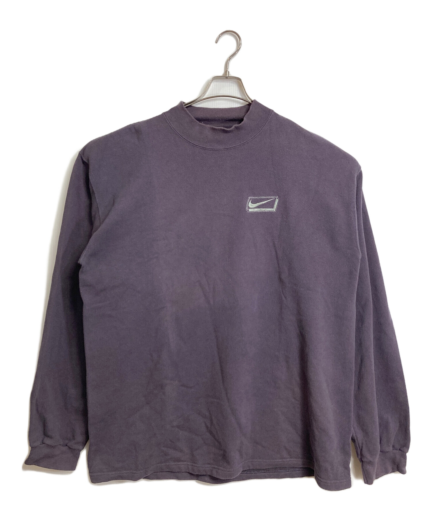 中古・古着通販】NIKE (ナイキ) 【古着】モックネックスウェット 銀 