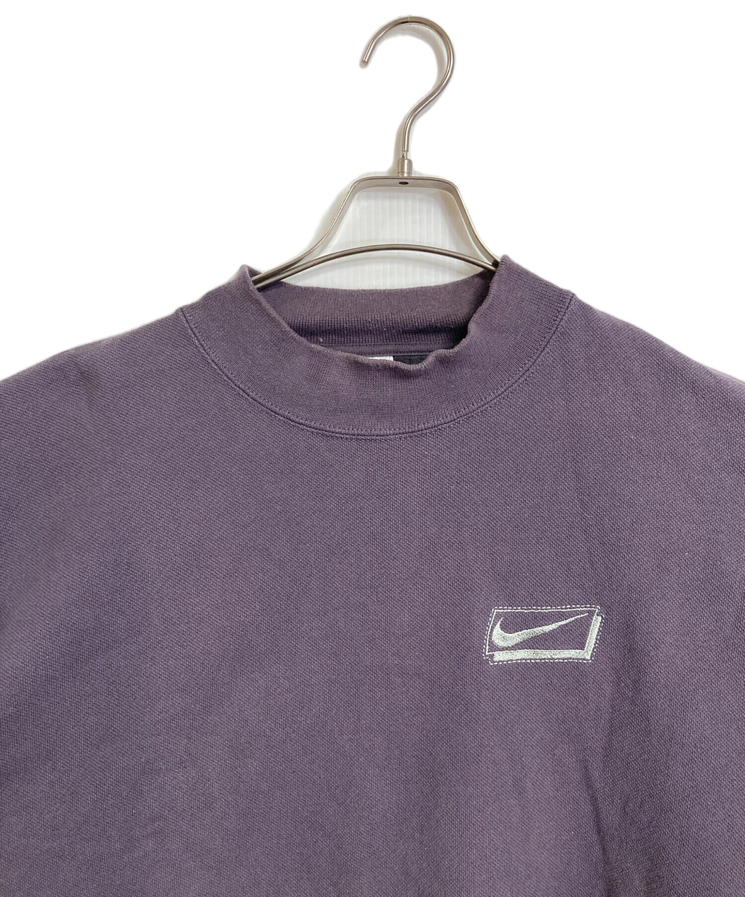 中古・古着通販】NIKE (ナイキ) 【古着】モックネックスウェット 銀 