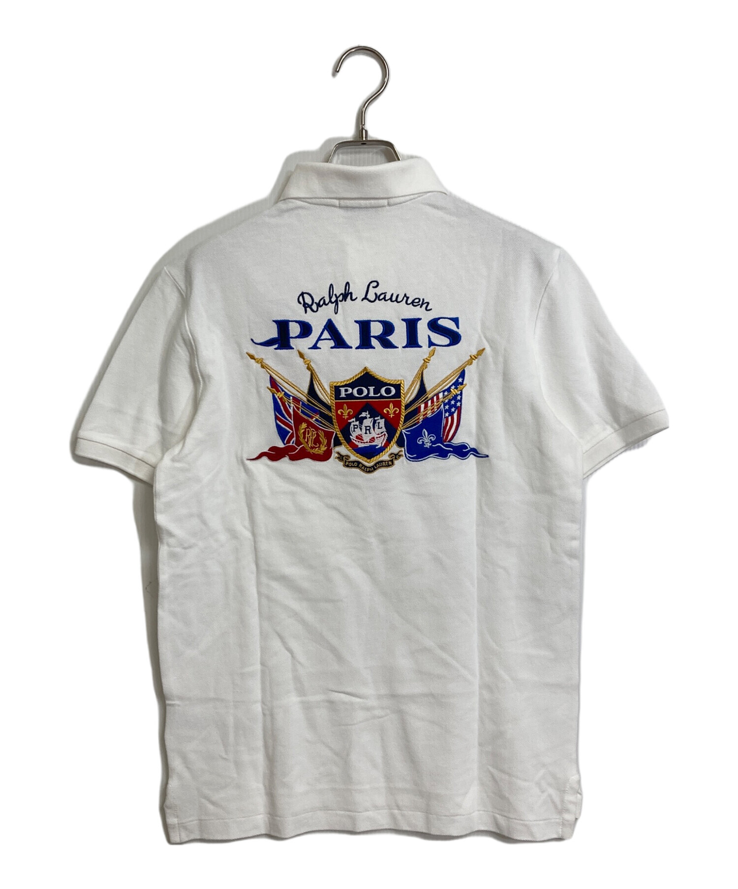 Polo Ralph Laurenネイビー ポロシャツPARIS Vintage