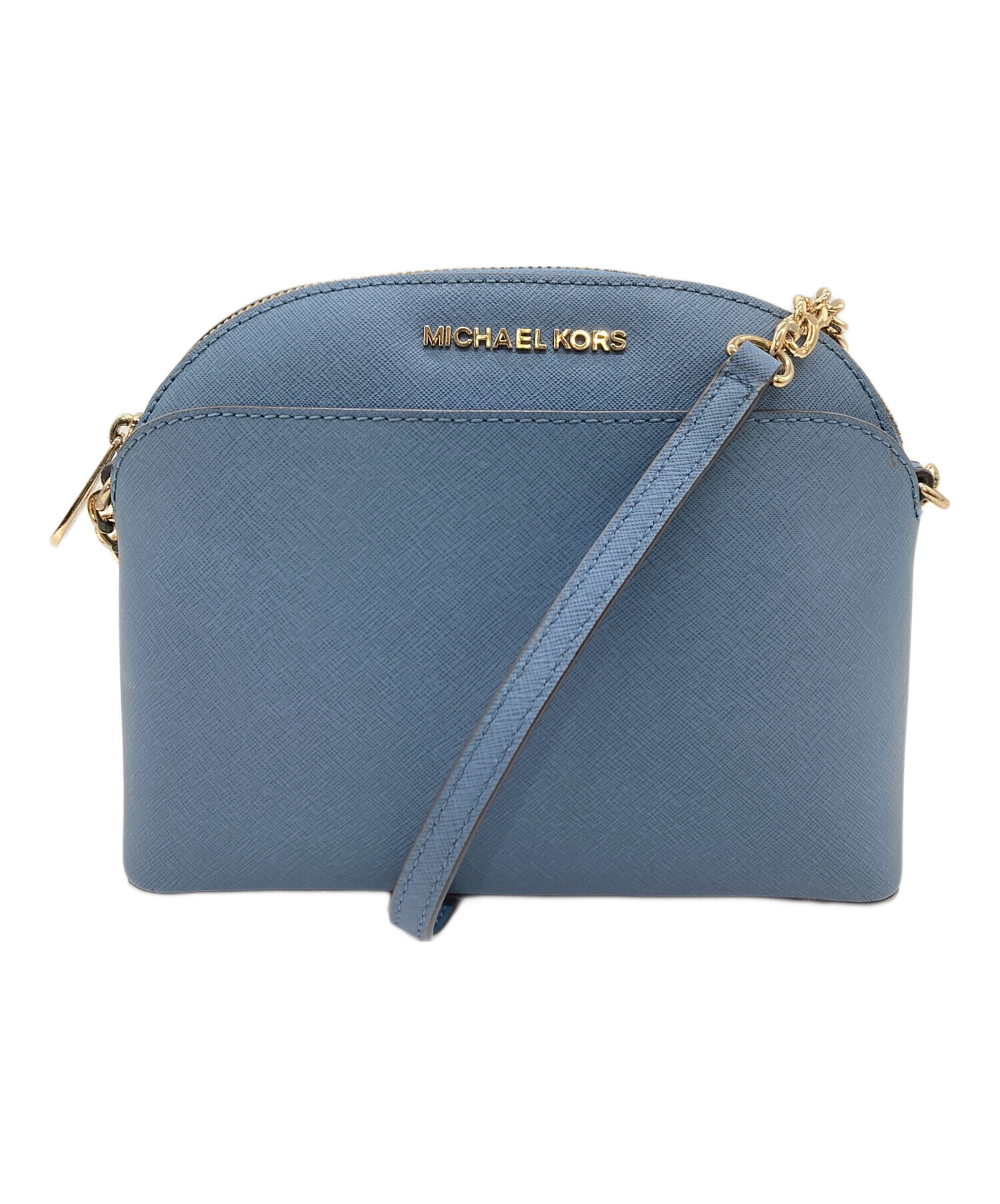 【美品・中古】MICHAEL KORS ハーフムーンショルダーバッグ マイケルコース(Michael Kors)マイケルコース ドーバー スモール