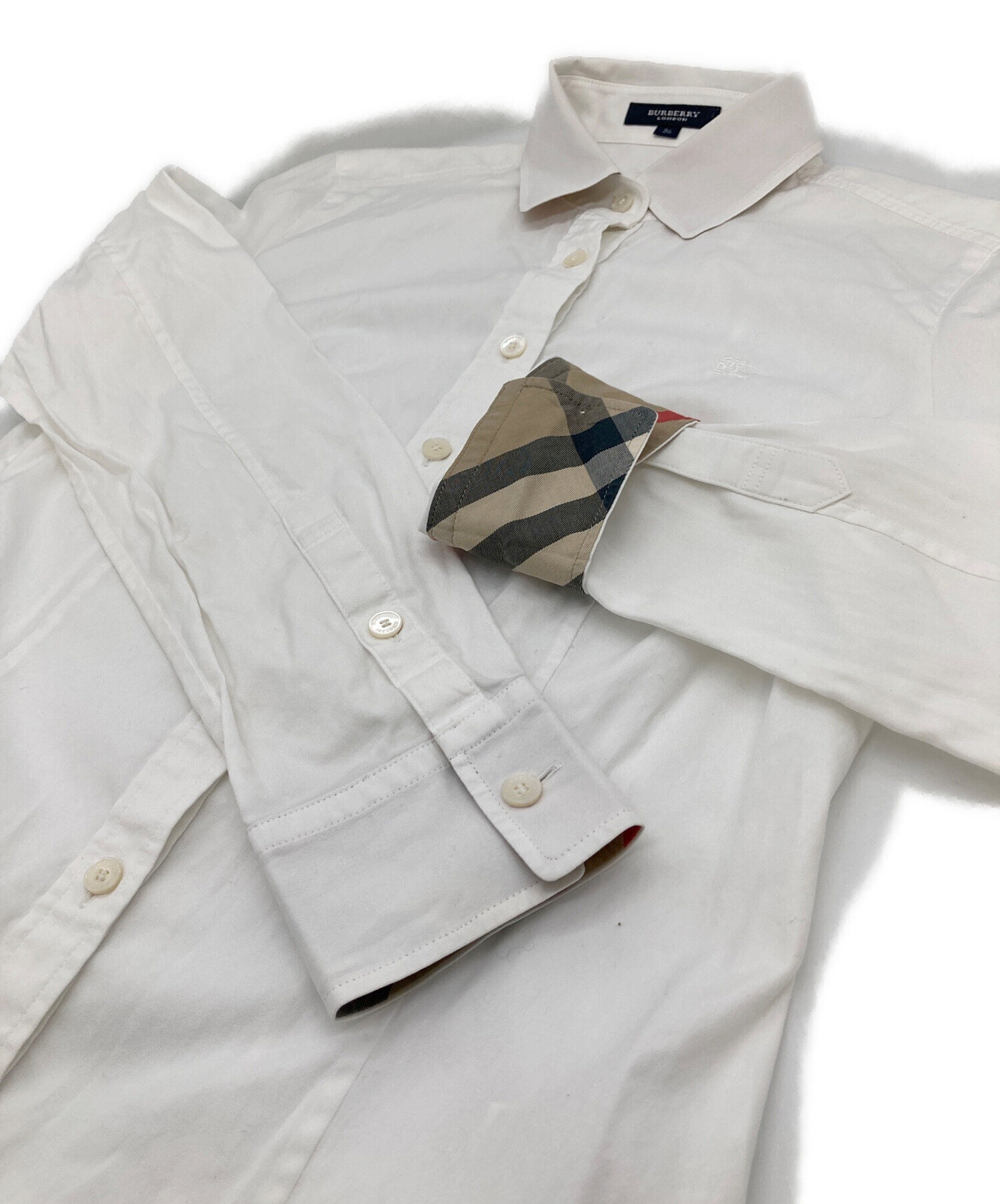 中古・古着通販】BURBERRY LONDON (バーバリーロンドン) 袖/襟裏ノバ 