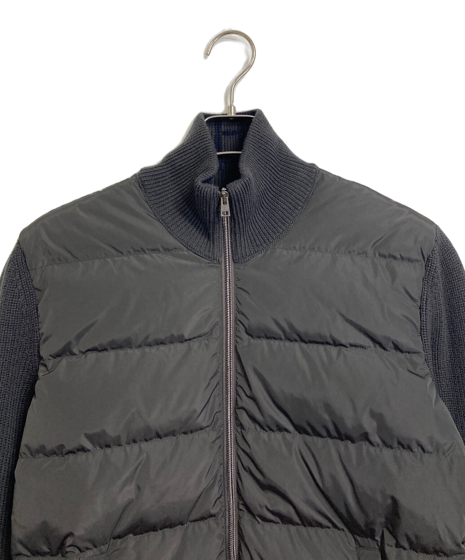 中古・古着通販】HERNO (ヘルノ) ニット切替ダウンジャケット 23AW