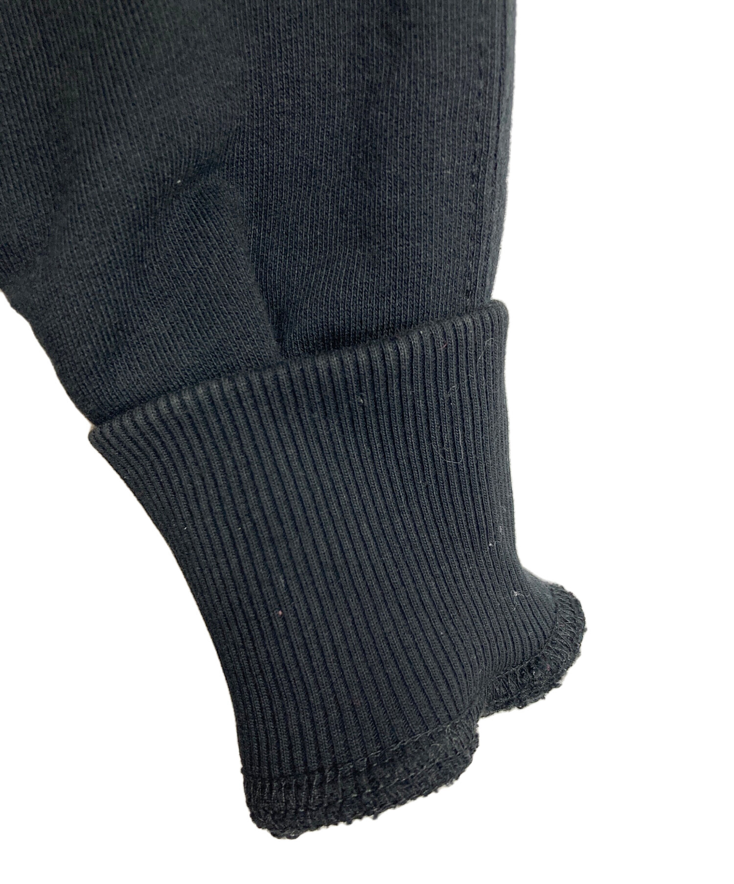 中古・古着通販】DIESEL (ディーゼル) レザー切替スウェットコート 