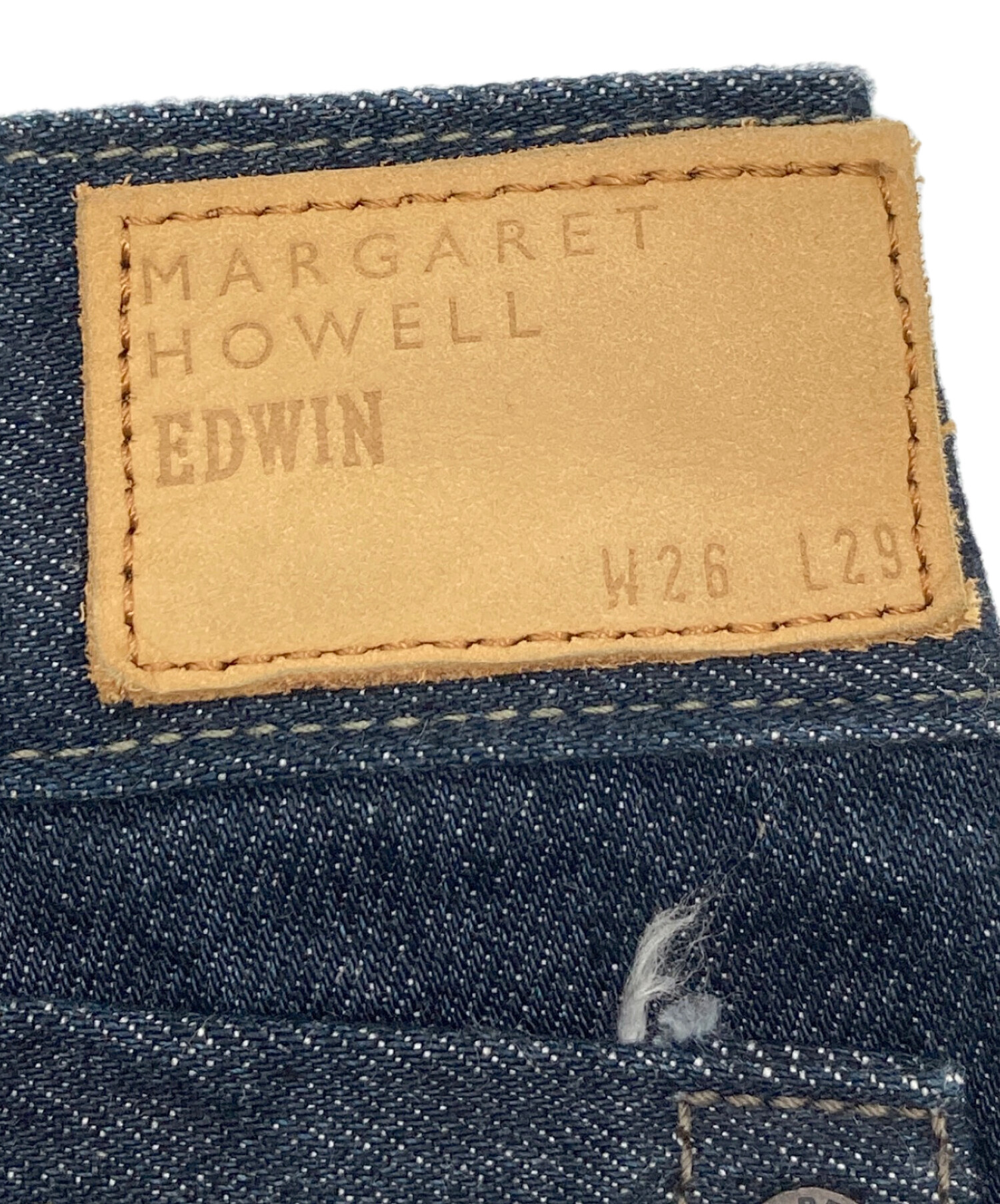【日本製】MARGARETHOWELL×EDWIN 別注トラウザーパンツ 日本製】MARGARETHOWELL×EDWIN 別注トラウザーパンツ