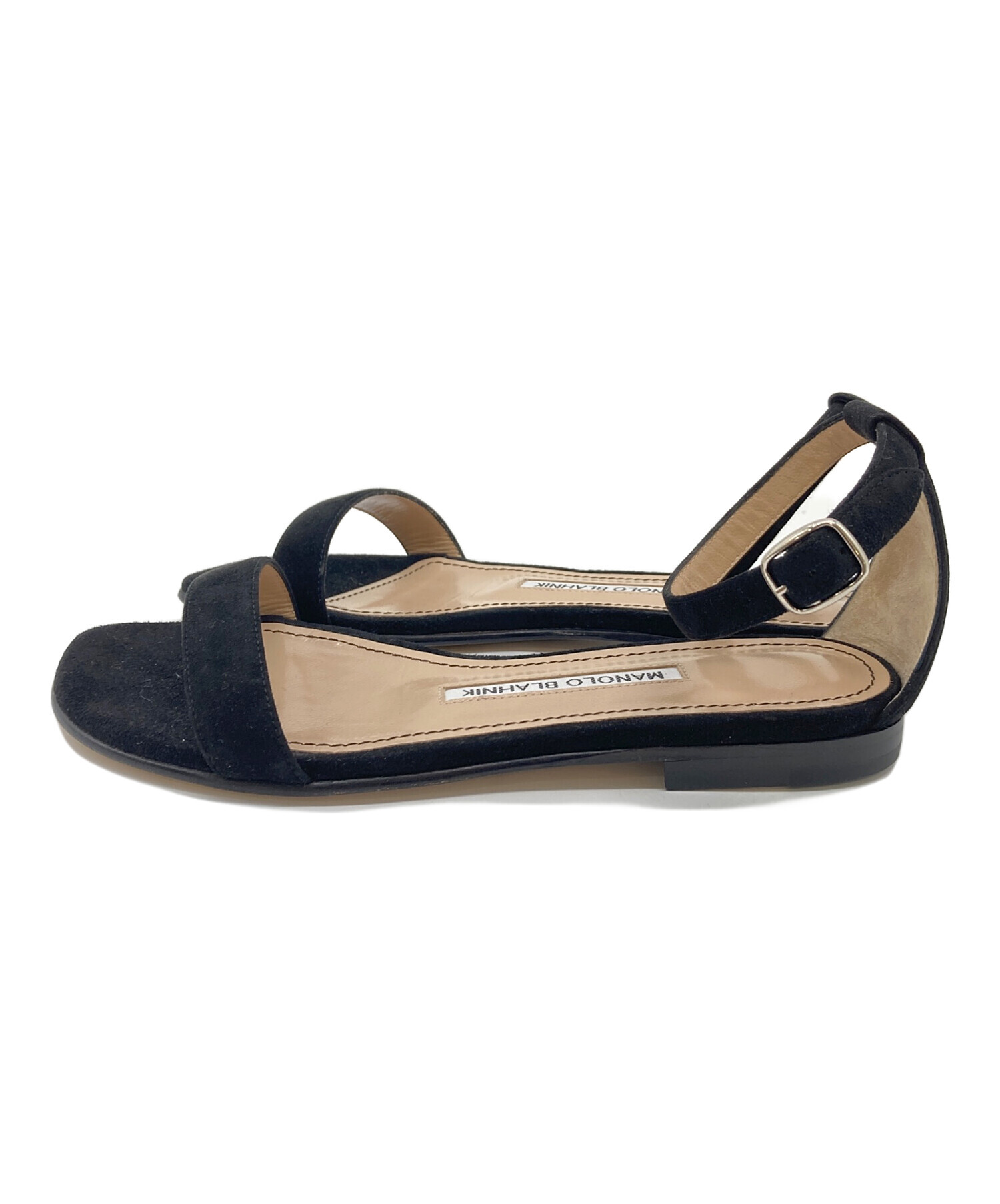 中古・古着通販】Manolo Blahnik (マノロブラニク) フラットサンダル